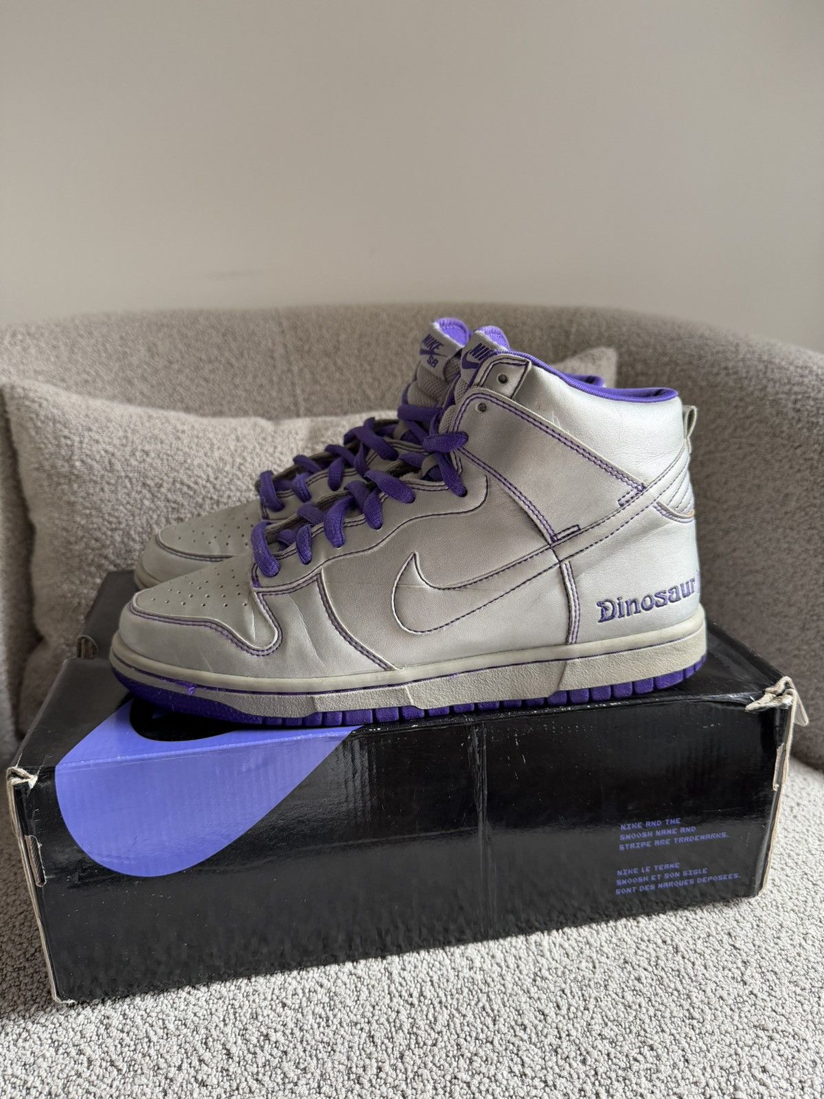Nike SB Nike SB Dunk High “Dinosaur Jr” Size US 8.5 / EU 41-42 - 4 Thumbnail