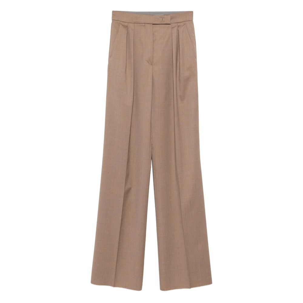 Max Mara BROWN Trousers - Straight Trousers