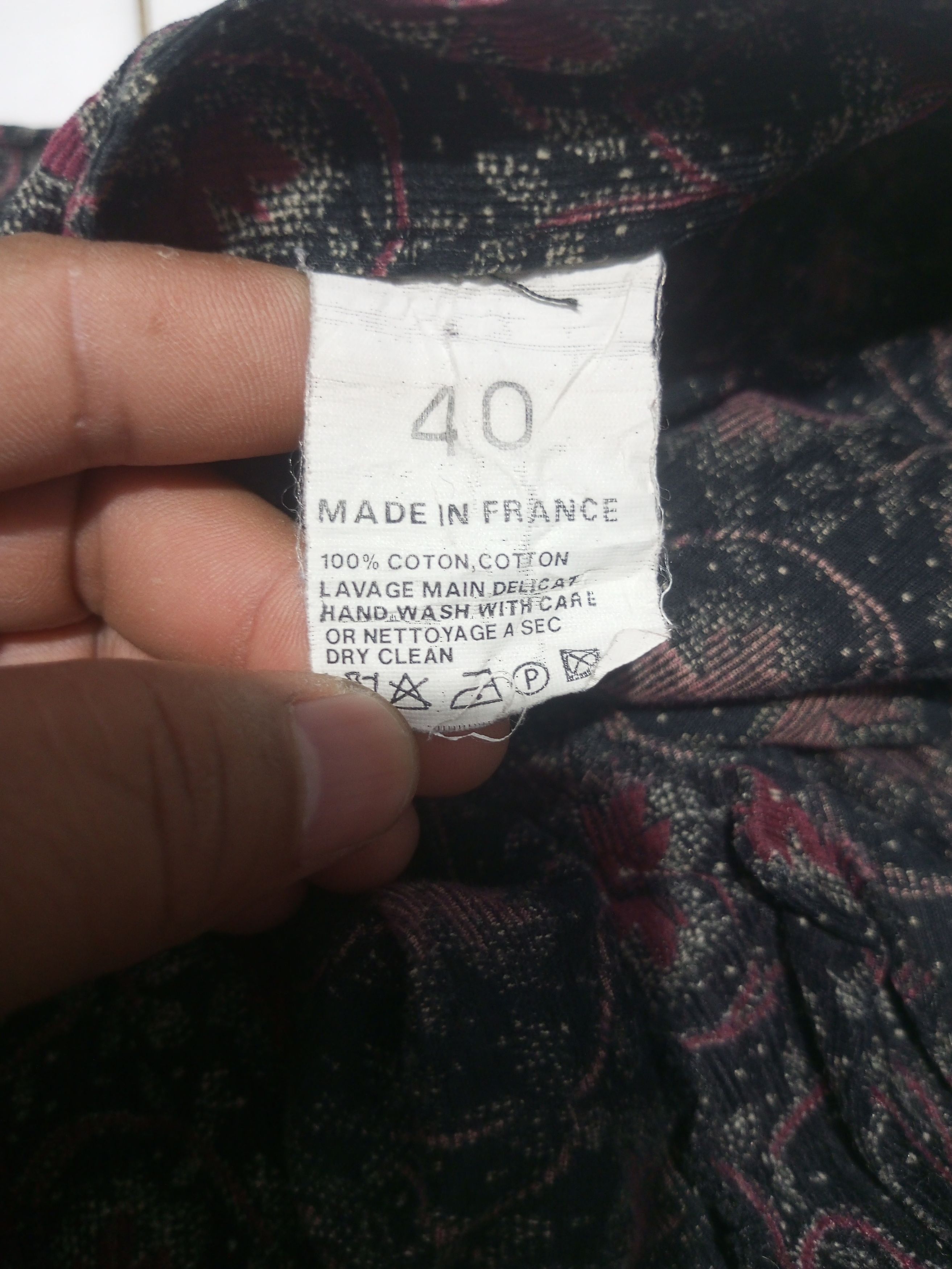 agnes b. Vintage Agnes b thin corduroy full print flare pants Size 28" / US 6 / IT 42 - 13 Thumbnail