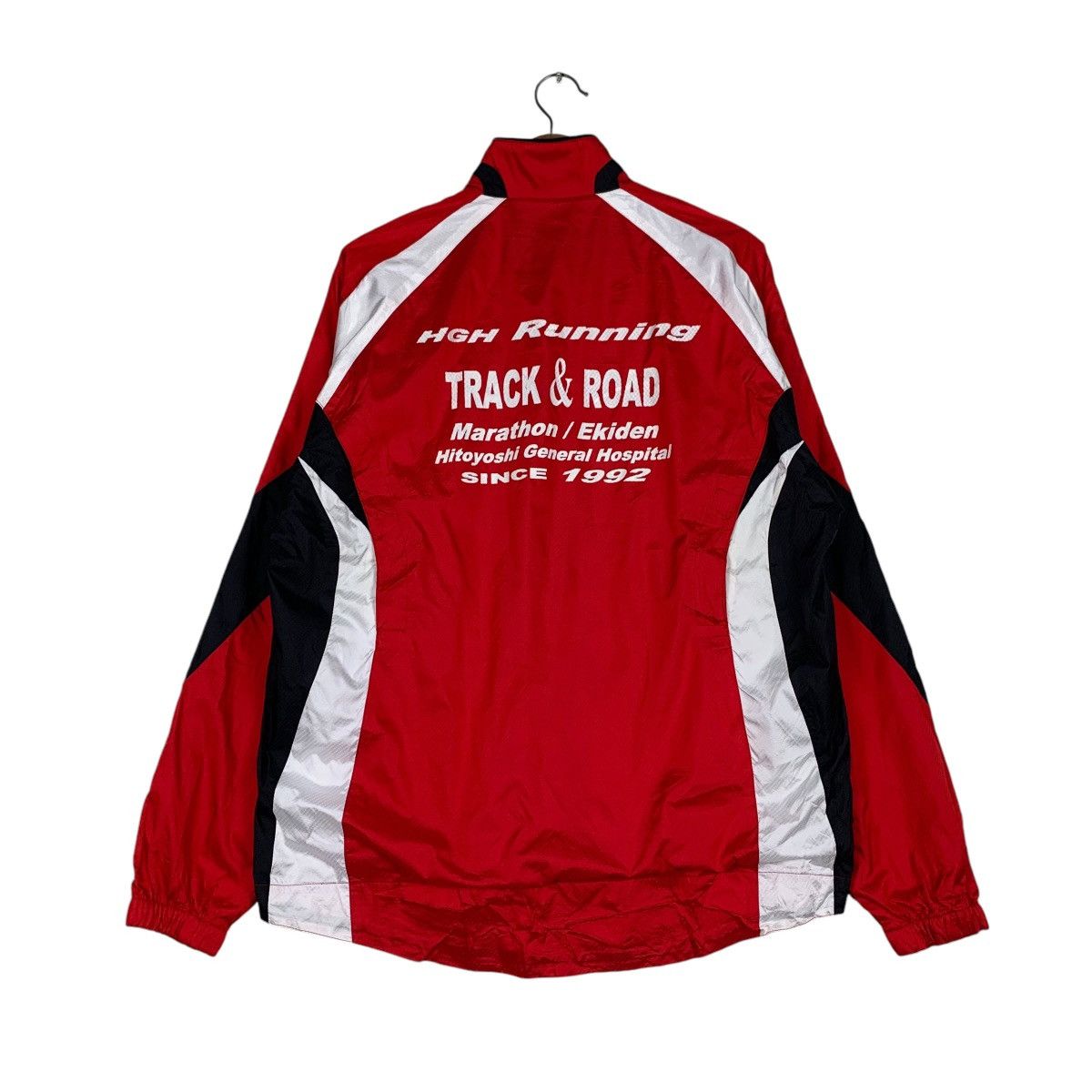 Japanese Brand MIZUNO Track & Road Marathon Light Jacket #1212-C55 Size US L / EU 52-54 / 3 - 1 Thumbnail