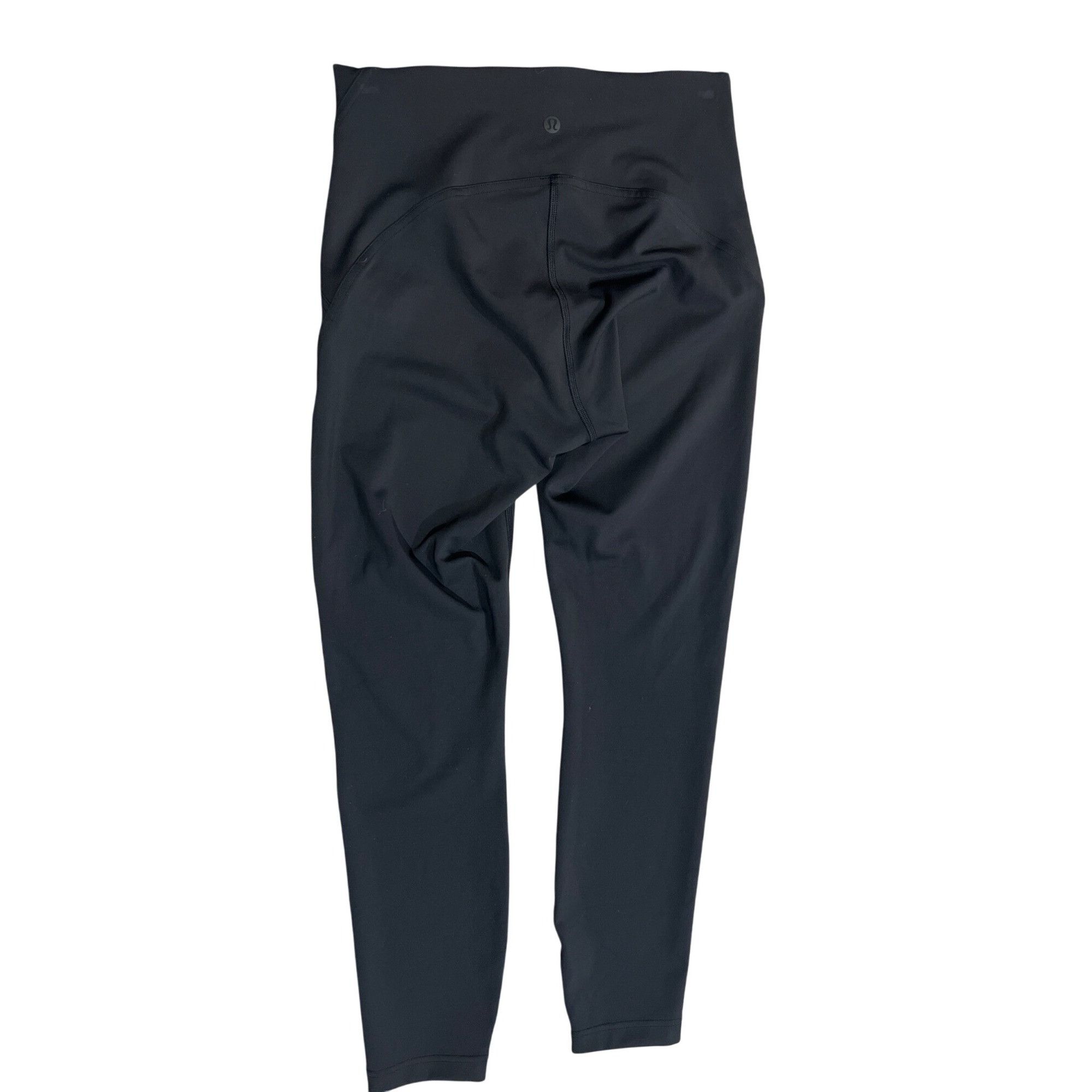 Lululemon 𝓛𝓾𝓵𝓾𝓵𝓮𝓶𝓸𝓷 High-Rise Black 25” Leggings Size 6 Size 28" / US 6 / IT 42 - 4 Thumbnail