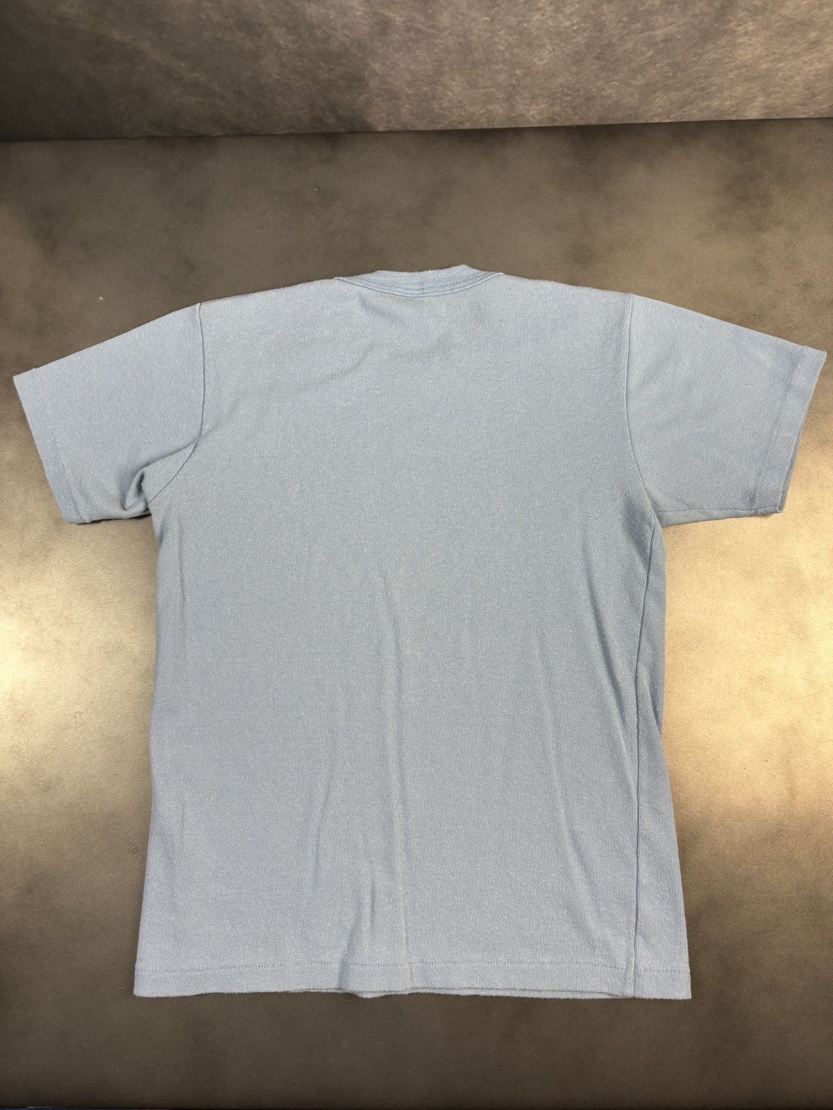 Vintage Vintage Blank T-Shirt 80s Workwear Surplus Stretch 50/50 Men Size US S / EU 44-46 / 1 - 8 Thumbnail
