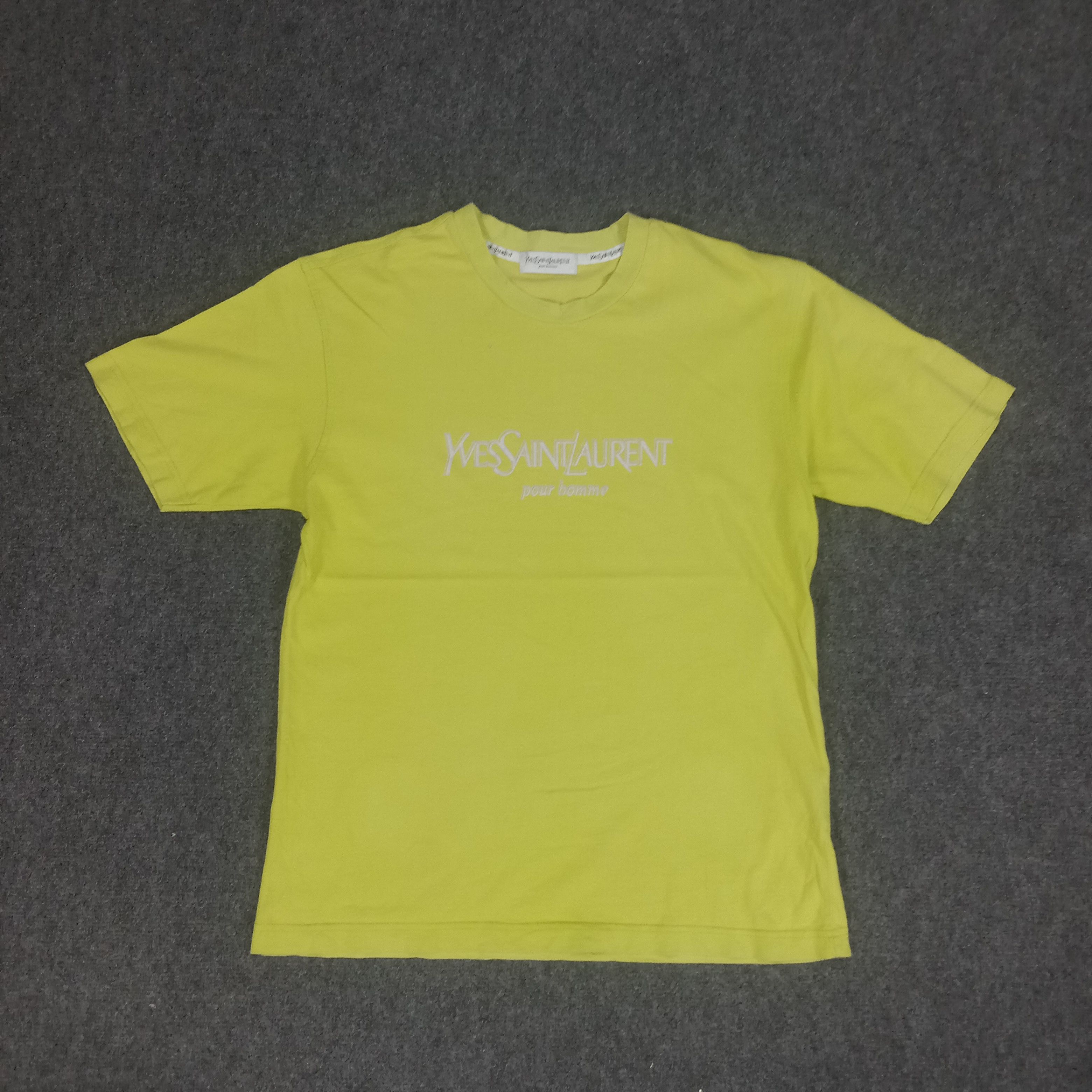 Vintage × Yves Saint Laurent Yves Saint Laurent Italian Brand Tshirt Size US M / EU 48-50 / 2 - 1 Thumbnail
