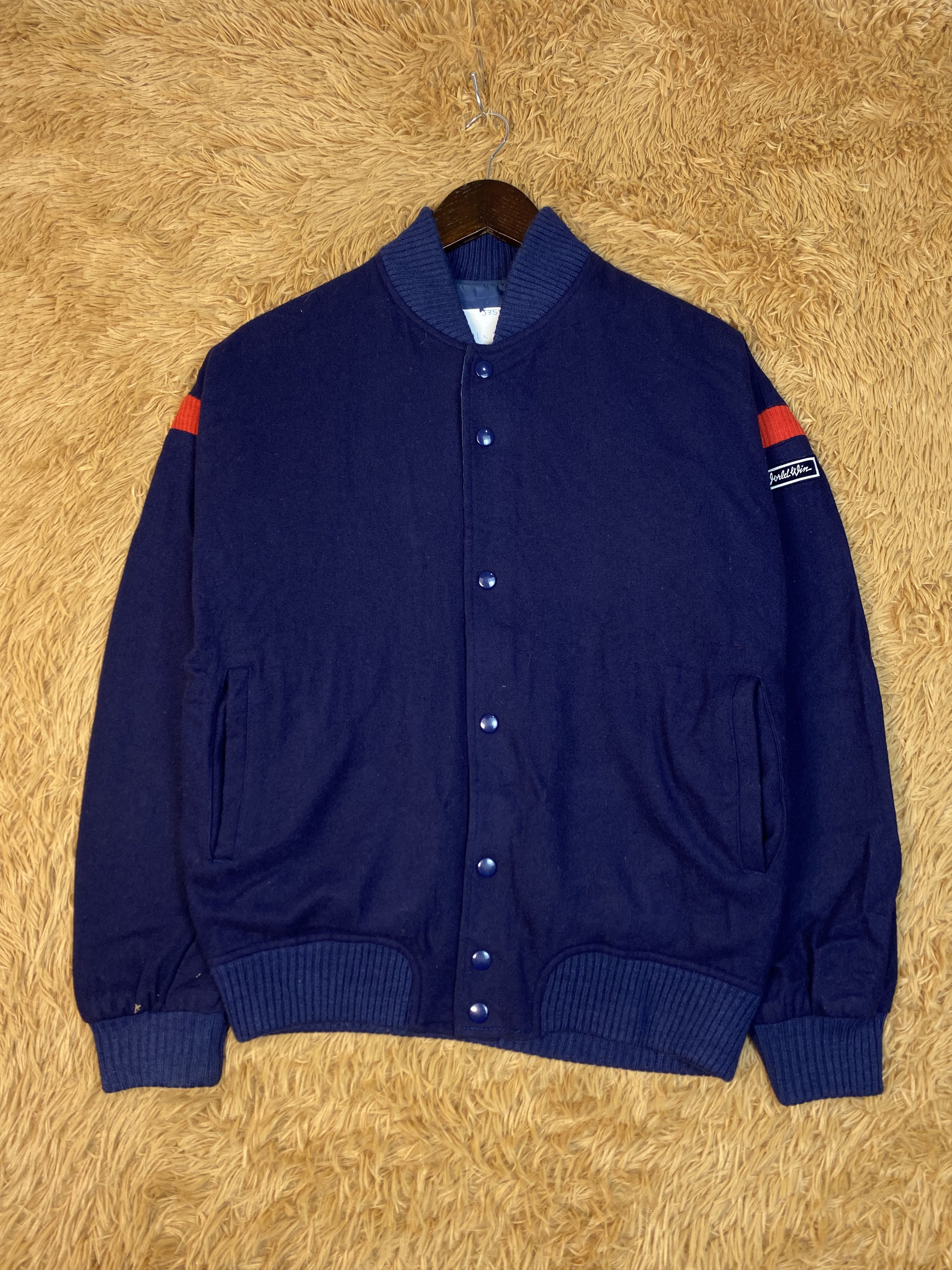 Mizuno Vintage Mizuno Varsity Jacket DJ0351 Size US S / EU 44-46 / 1 - 1 Thumbnail