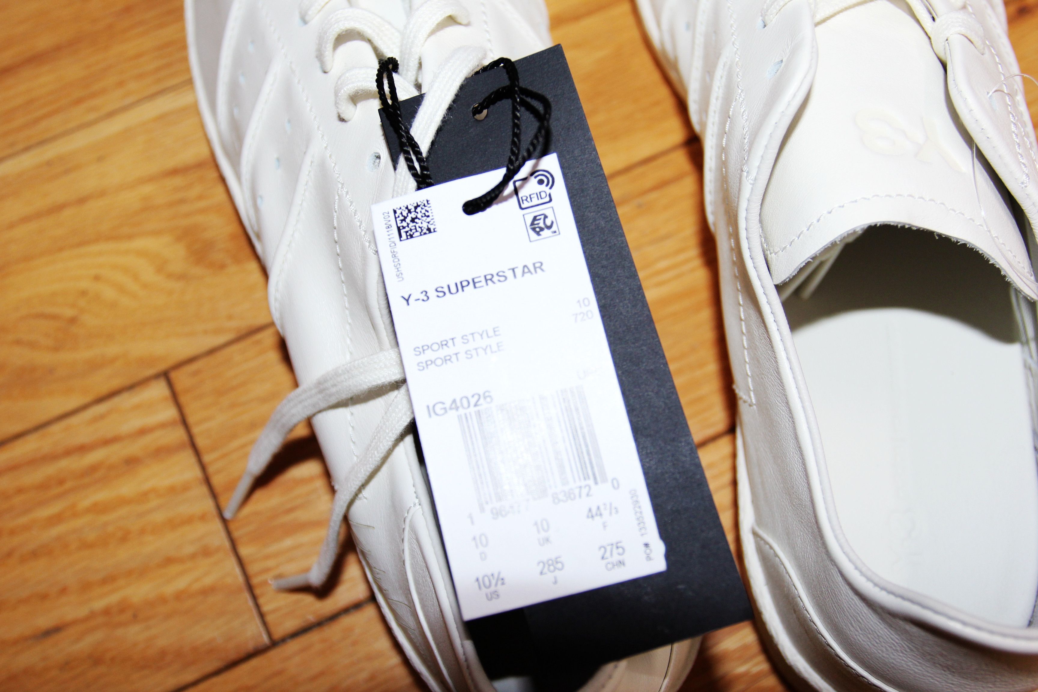 Y-3 BNWT AW24 Y-3 YOHJI YAMAMOTO SUPERSTAR SNEAKERS 10.5 Size US 10.5 / EU 43-44 - 7 Thumbnail