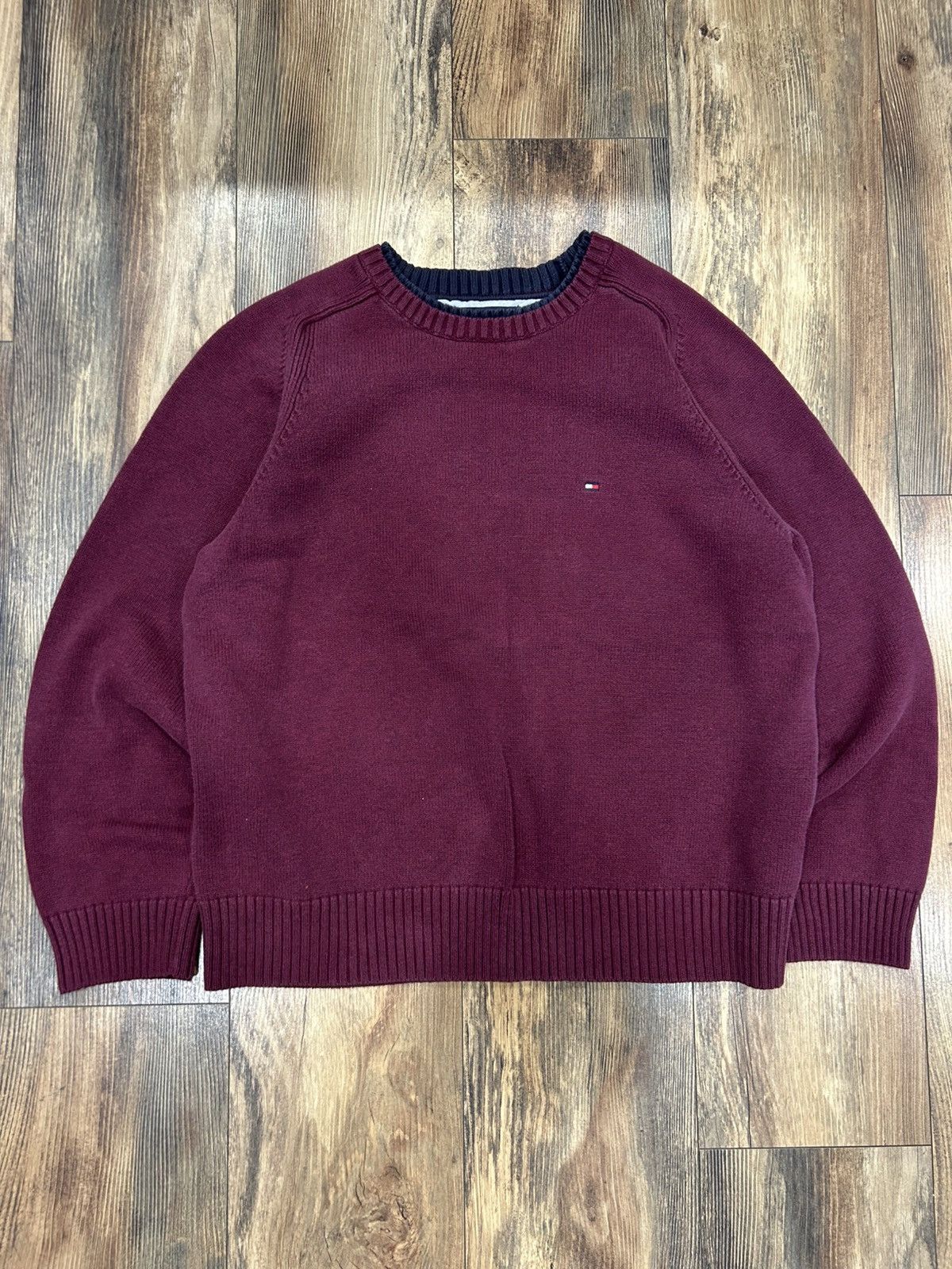 Tommy Hilfiger Vintage Tommy Hilfiger Sweater Size US L / EU 52-54 / 3 - 1 Thumbnail