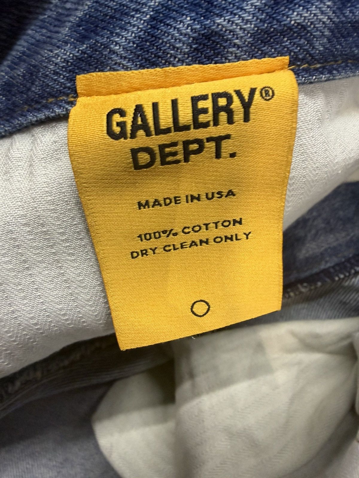 Gallery Dept. Gallery Dept Straight Leg Distressed Jeans Size US 34 / EU 50 - 4 Thumbnail