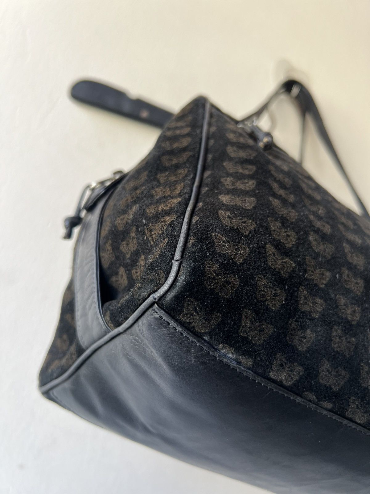 Bottega Veneta Vintage 70s 80s Bottega Venetta Hybrid Leather Bag Size ONE SIZE - 20 Thumbnail