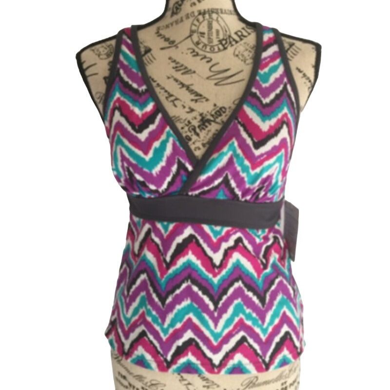 Free Country Free Country Women's Size Medium Swimsuit Top Racerback NEW Size ONE SIZE - 10 Thumbnail