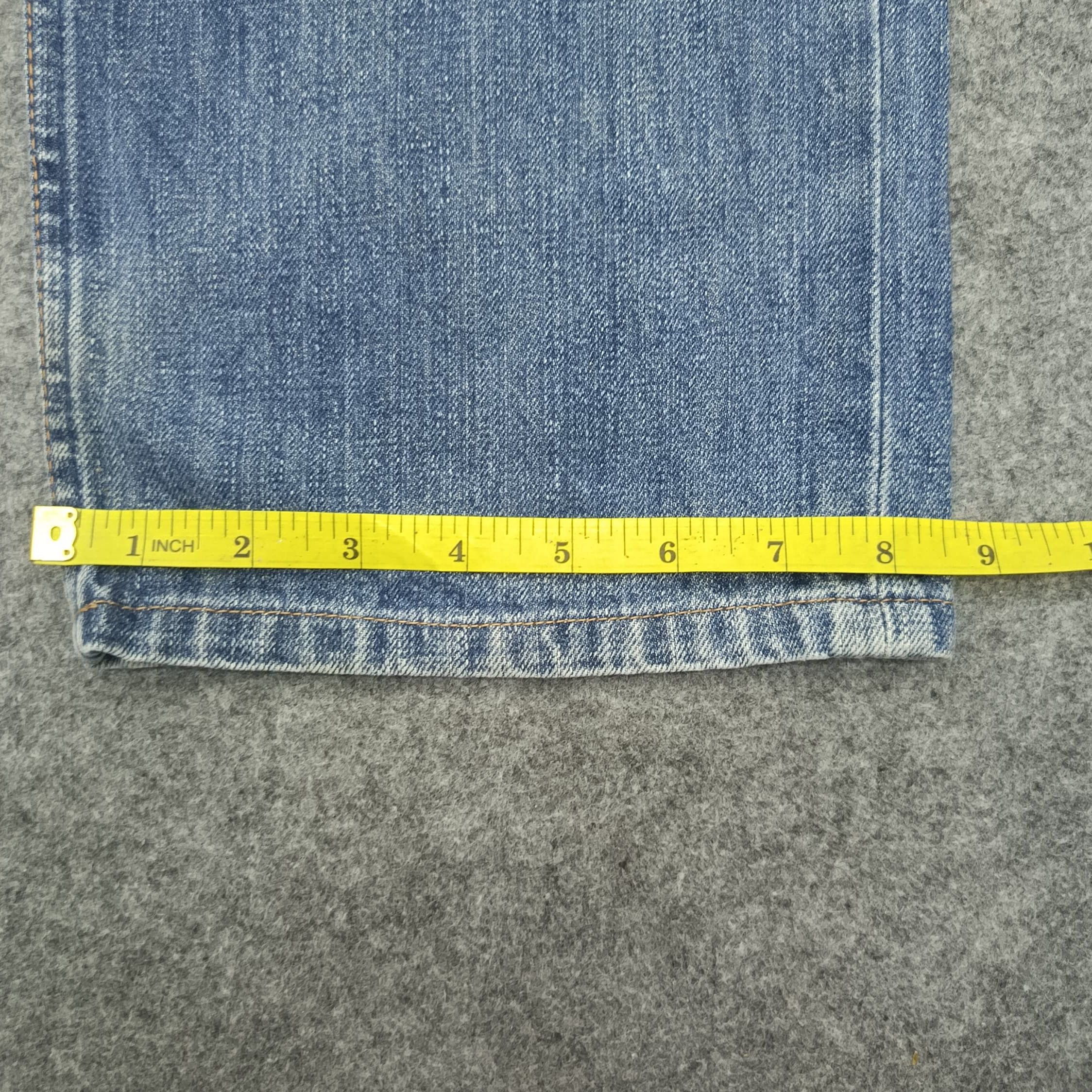 Japanese Brand 💥Vintage Levis 502 Distressed Denim Kurt Cobain Style Size US 34 / EU 50 - 8 Thumbnail