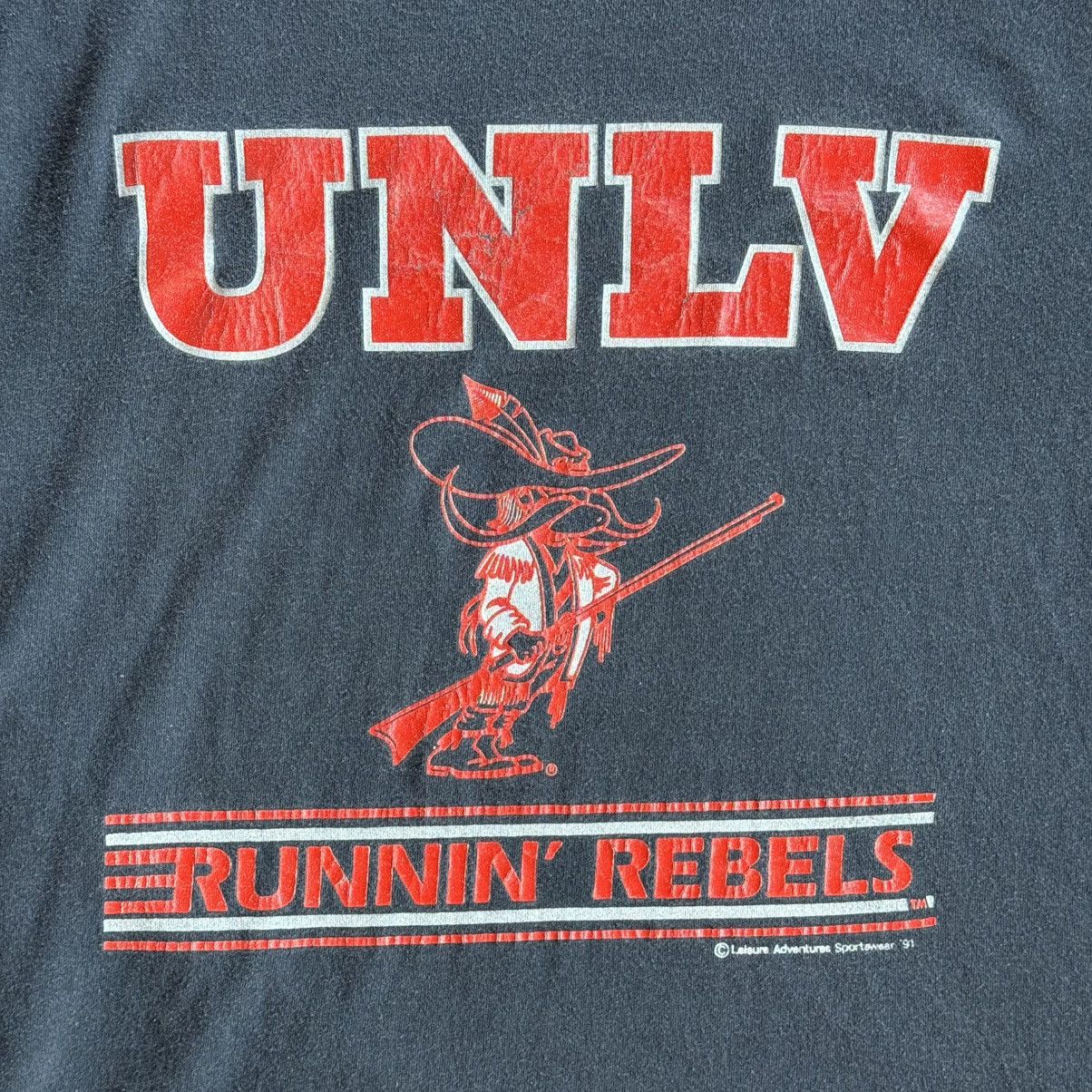 Vintage Vintage 1991 UNLV Runnin Rebels T-shirt Size US XL / EU 56 / 4 - 2 Thumbnail