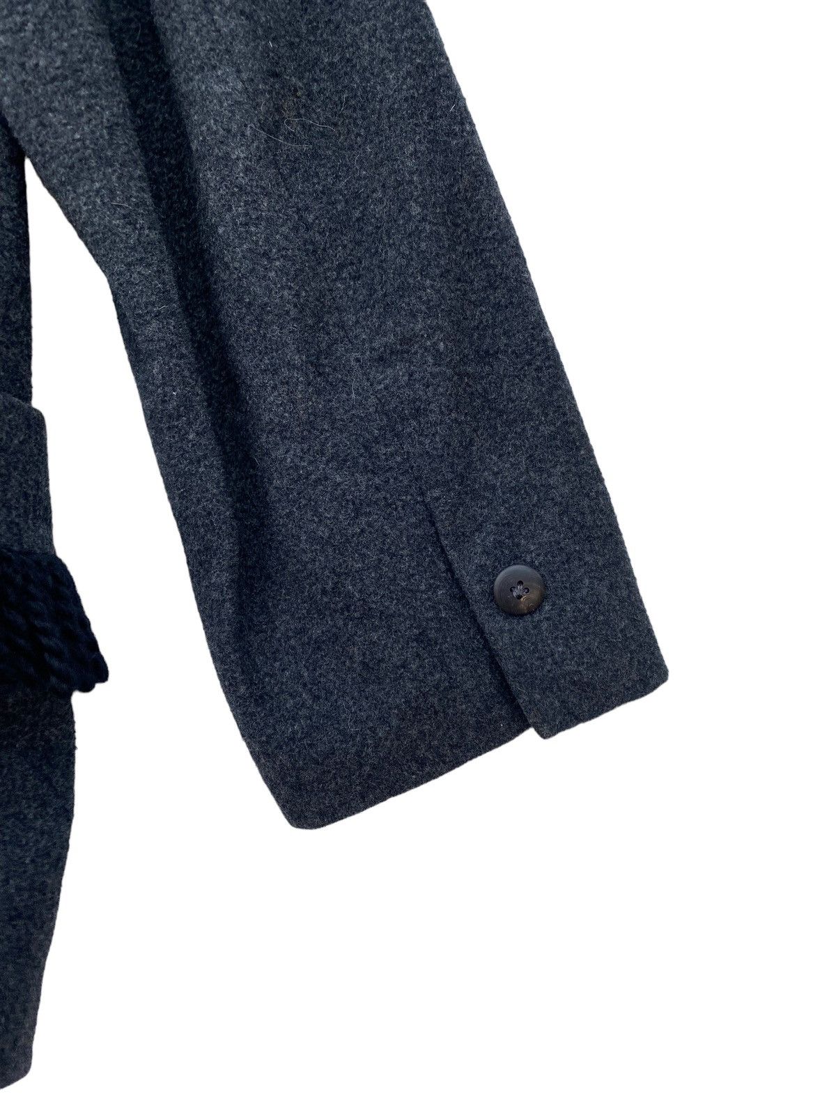 Yohji Yamamoto Vintage 80s Yohji Yamamoto Signature Overcoat Size US S / EU 44-46 / 1 - 3 Thumbnail