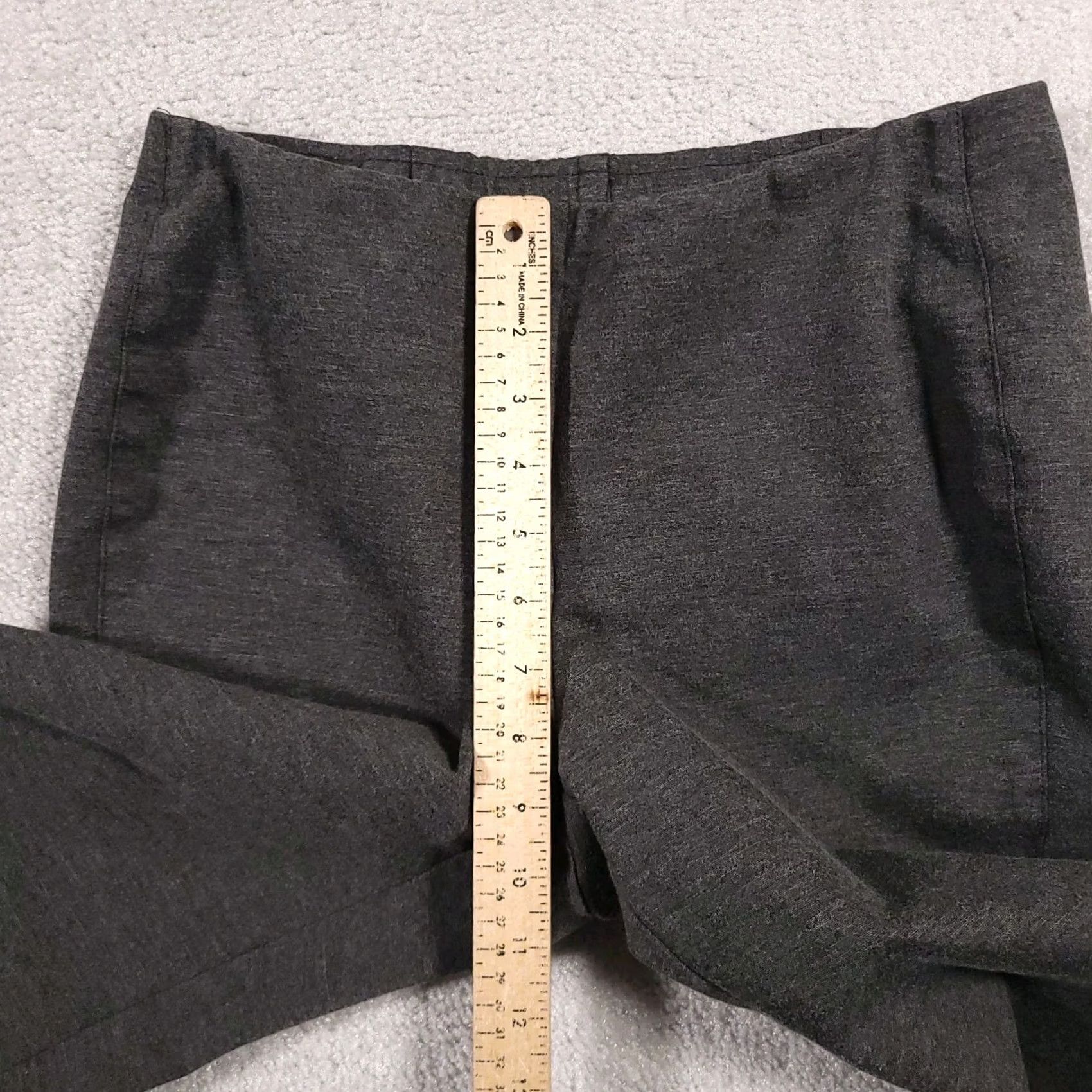 J. Jill J Jill Ponte Slim Leg Pull On Crop Pants Women's Small Gray Casual Capri Stretch Pants Size 28" / US 6 / IT 42 - 7 Thumbnail