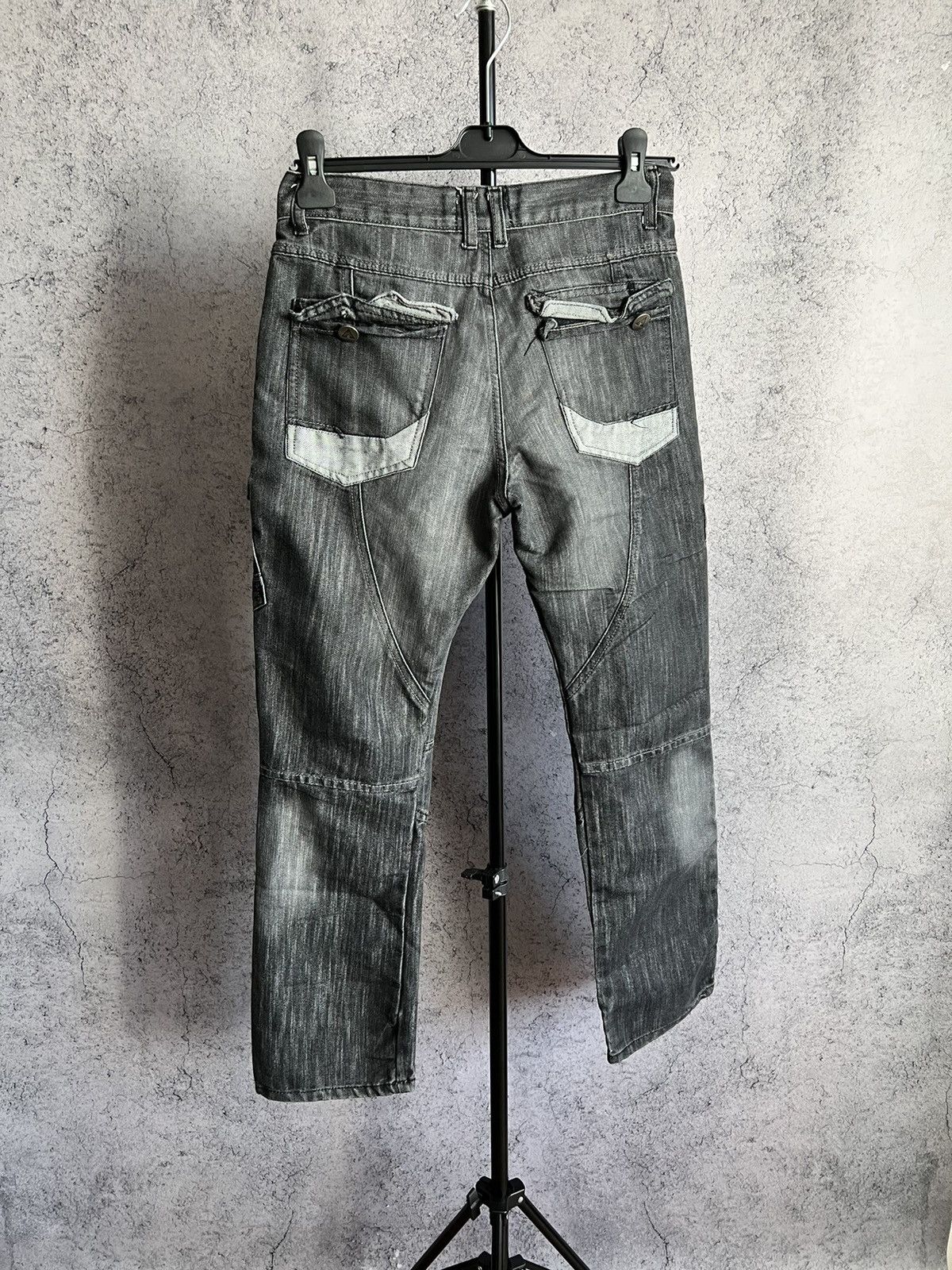 Airwalk Cargo Denim Pants Airwalk Multipocket Y2K Jeans Size US 30 / EU 46 - 9 Thumbnail