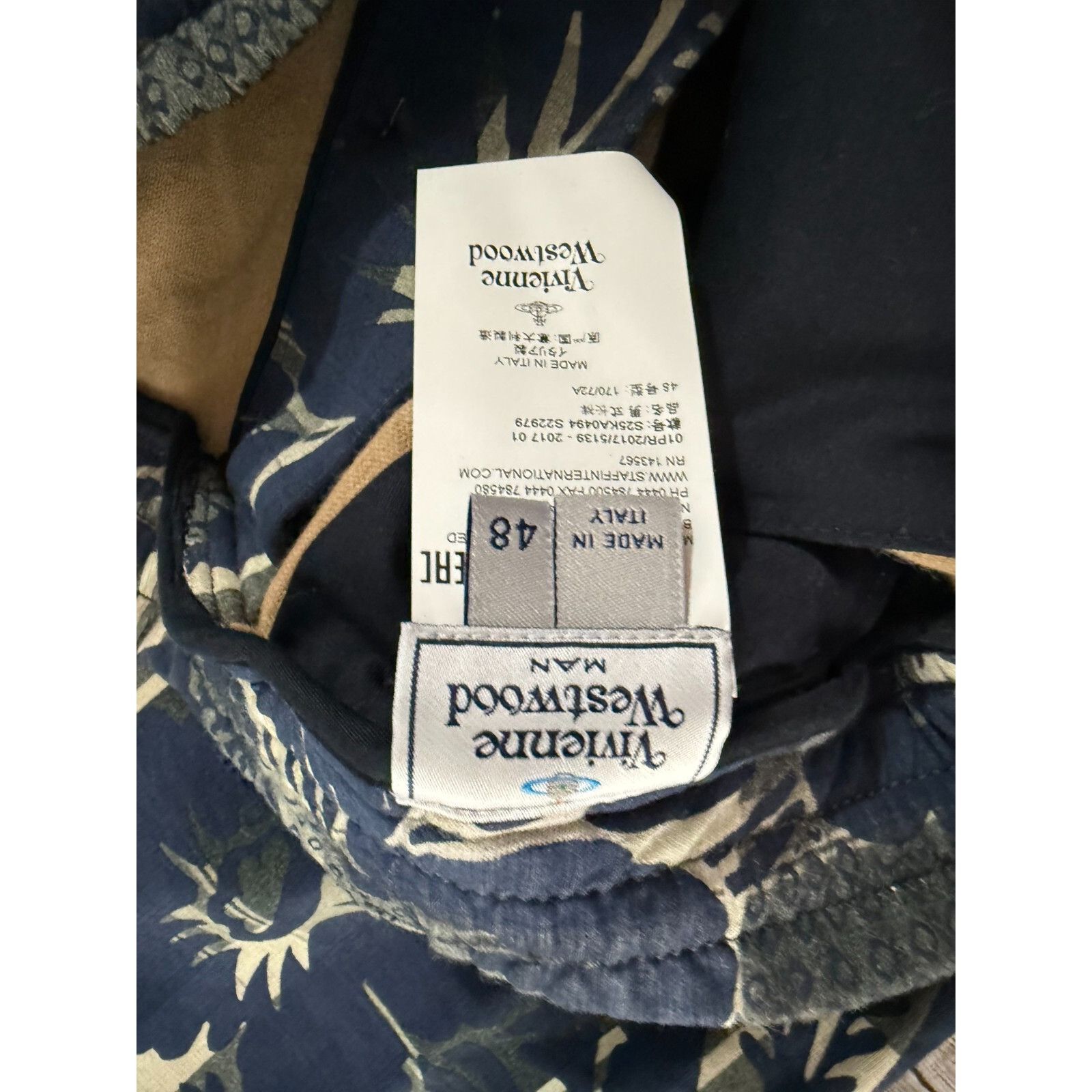 Vivienne Westwood Vivienne Westwood Man Drop Crotch floral Allover Print Pants Size US 44 / EU 60 - 2 Thumbnail