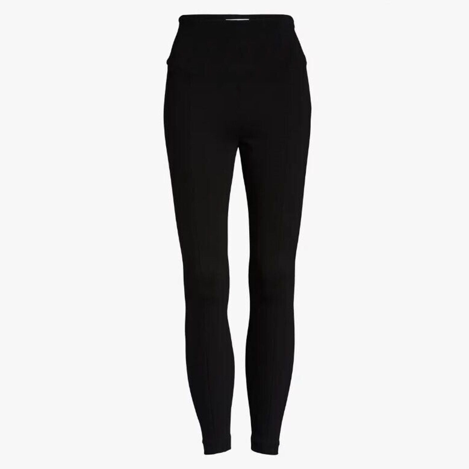 Good American Good American Women Thick Knit Ponte Pants Size 2/Medium Size 32" / US 10 / IT 46 - 4 Thumbnail