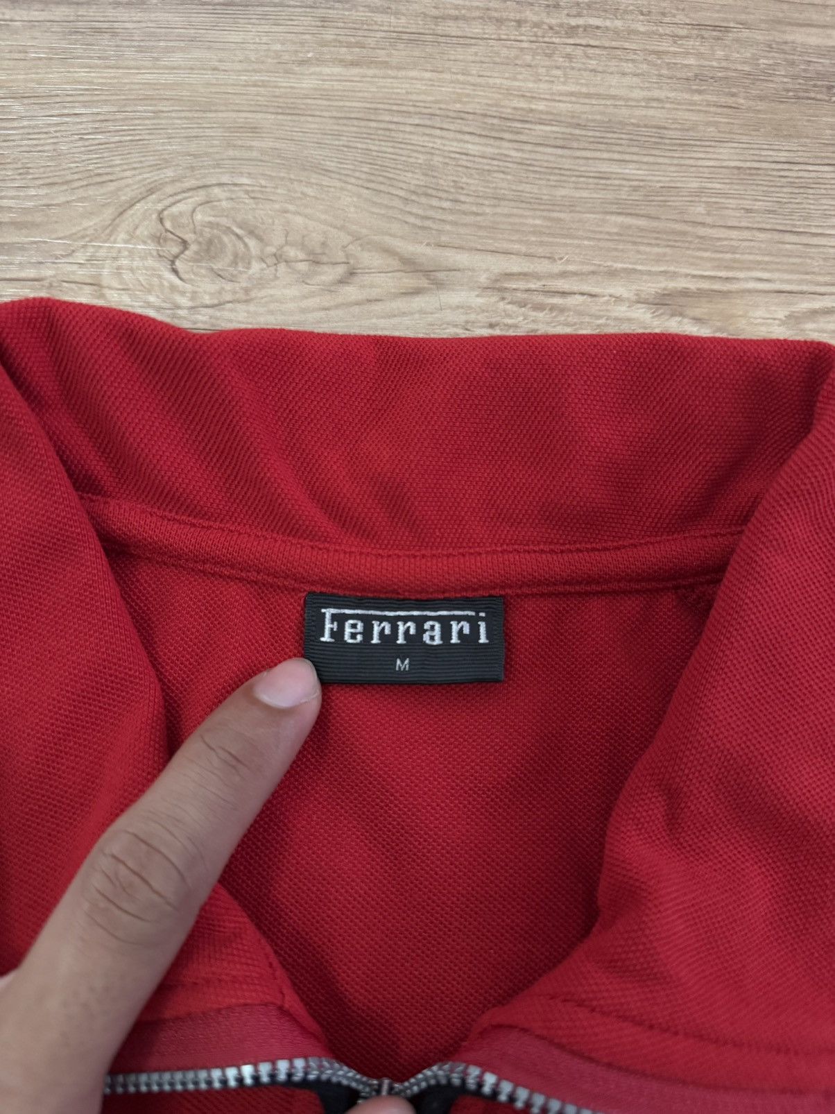 Ferrari Vintage Ferrari Rubens Barrichello half zipper Polos Size US M / EU 48-50 / 2 - 5 Thumbnail