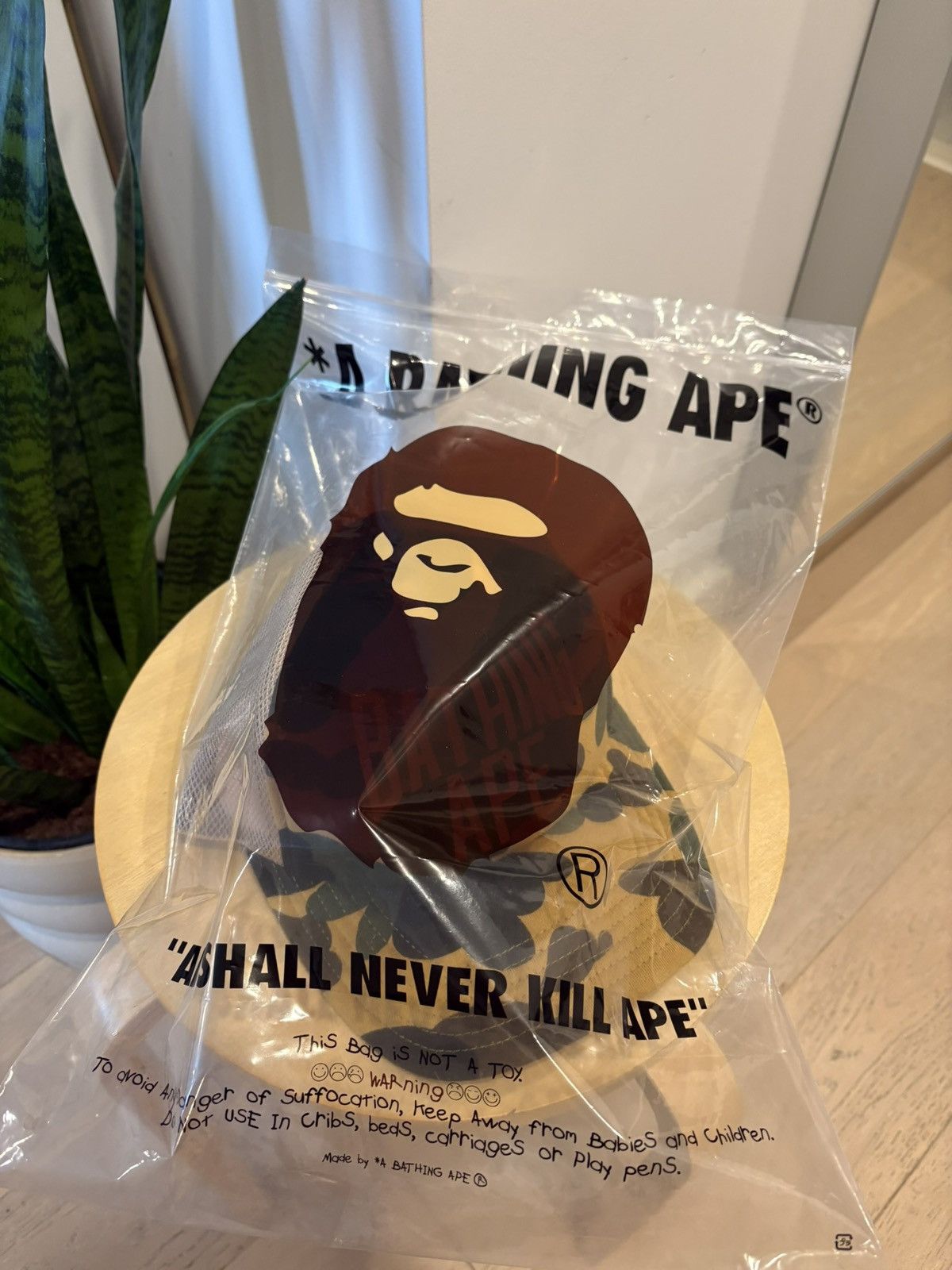 Bape BAPE 1ST CAMO NYC LOGO MESH CAP NWT Size ONE SIZE - 4 Thumbnail