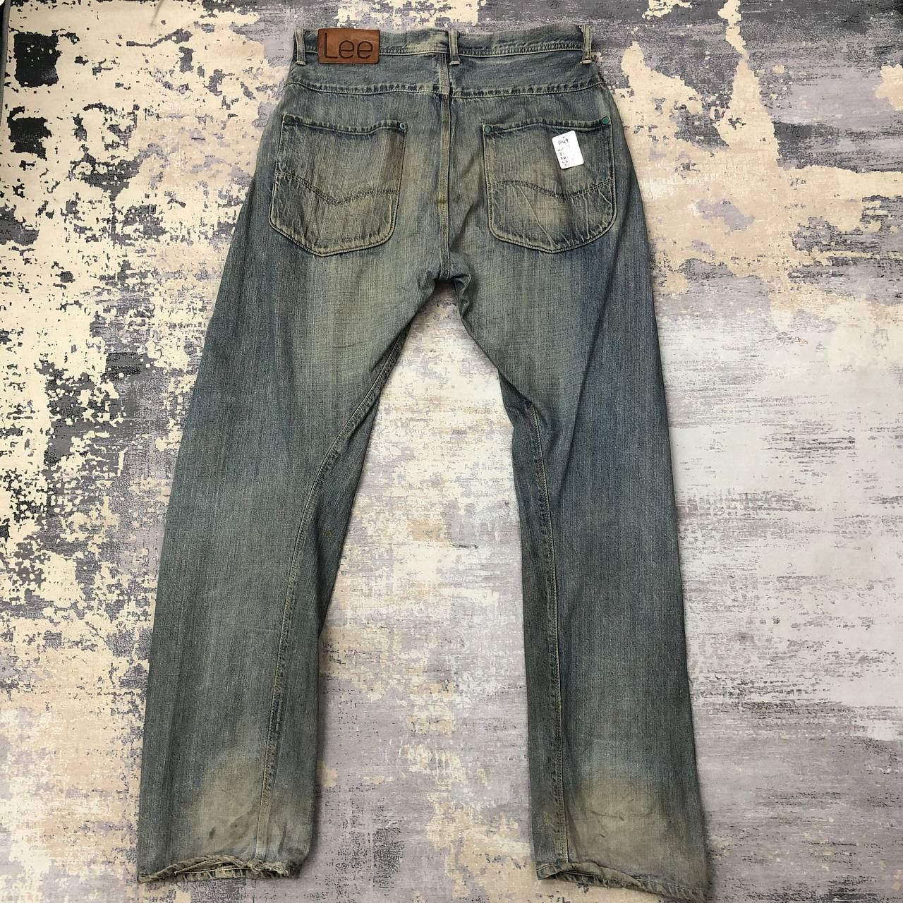 Lee P49 VTG UNION MADE X LEE DISTRESSED WORWEAR DENIM Size US 34 / EU 50 - 1 Thumbnail