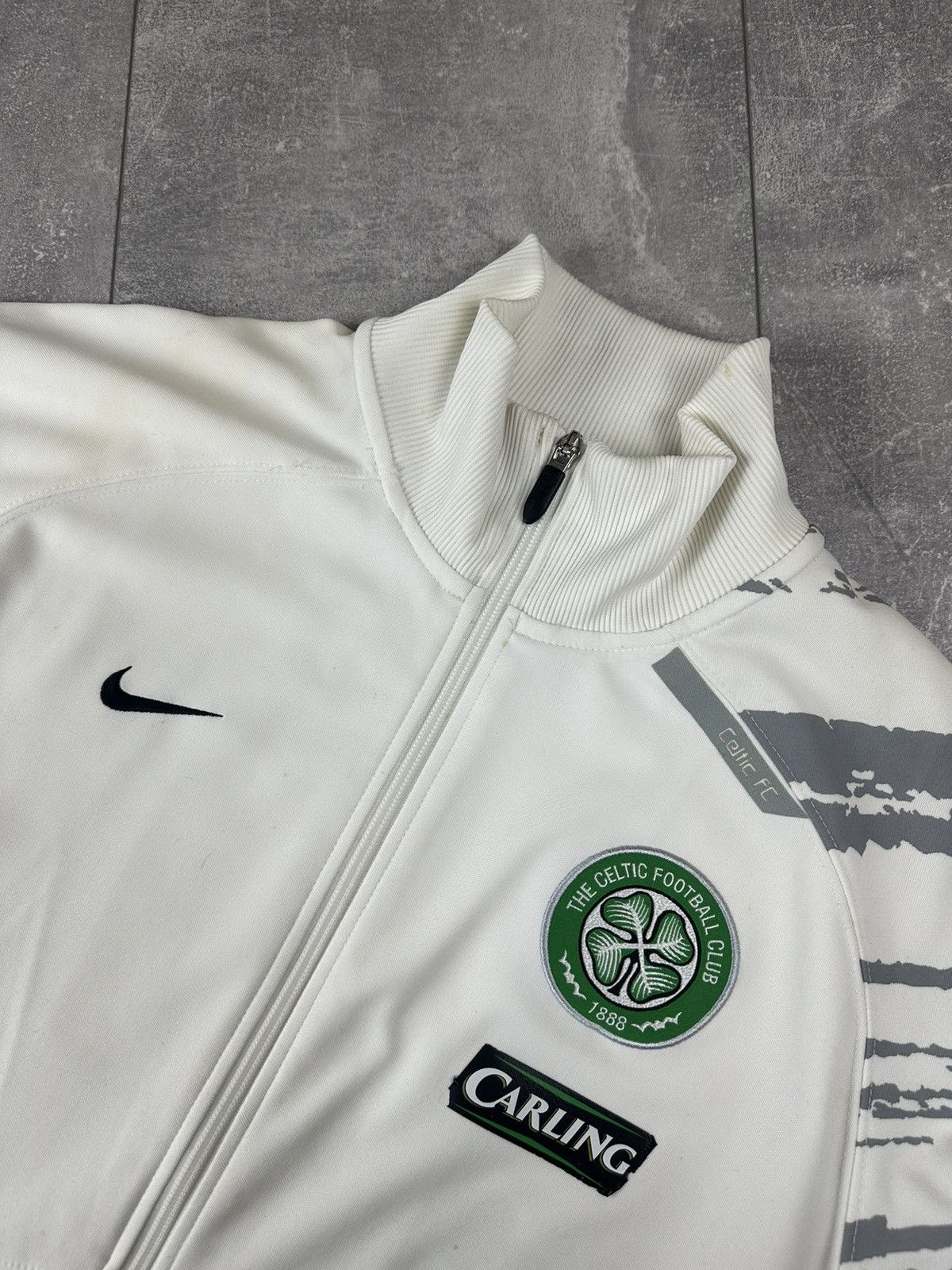 Nike Nike Celtic FC 2007/08 Track-Top Soccer Football Jacket Size US M / EU 48-50 / 2 - 10 Thumbnail