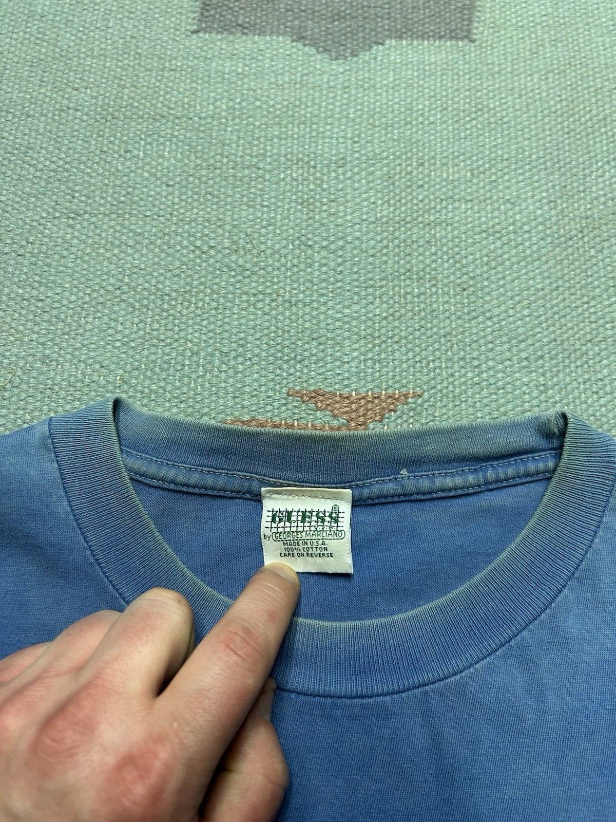 Guess Vintage 80s graphic t shirt guess jeans embroidered logo XL Size US XL / EU 56 / 4 - 6 Thumbnail