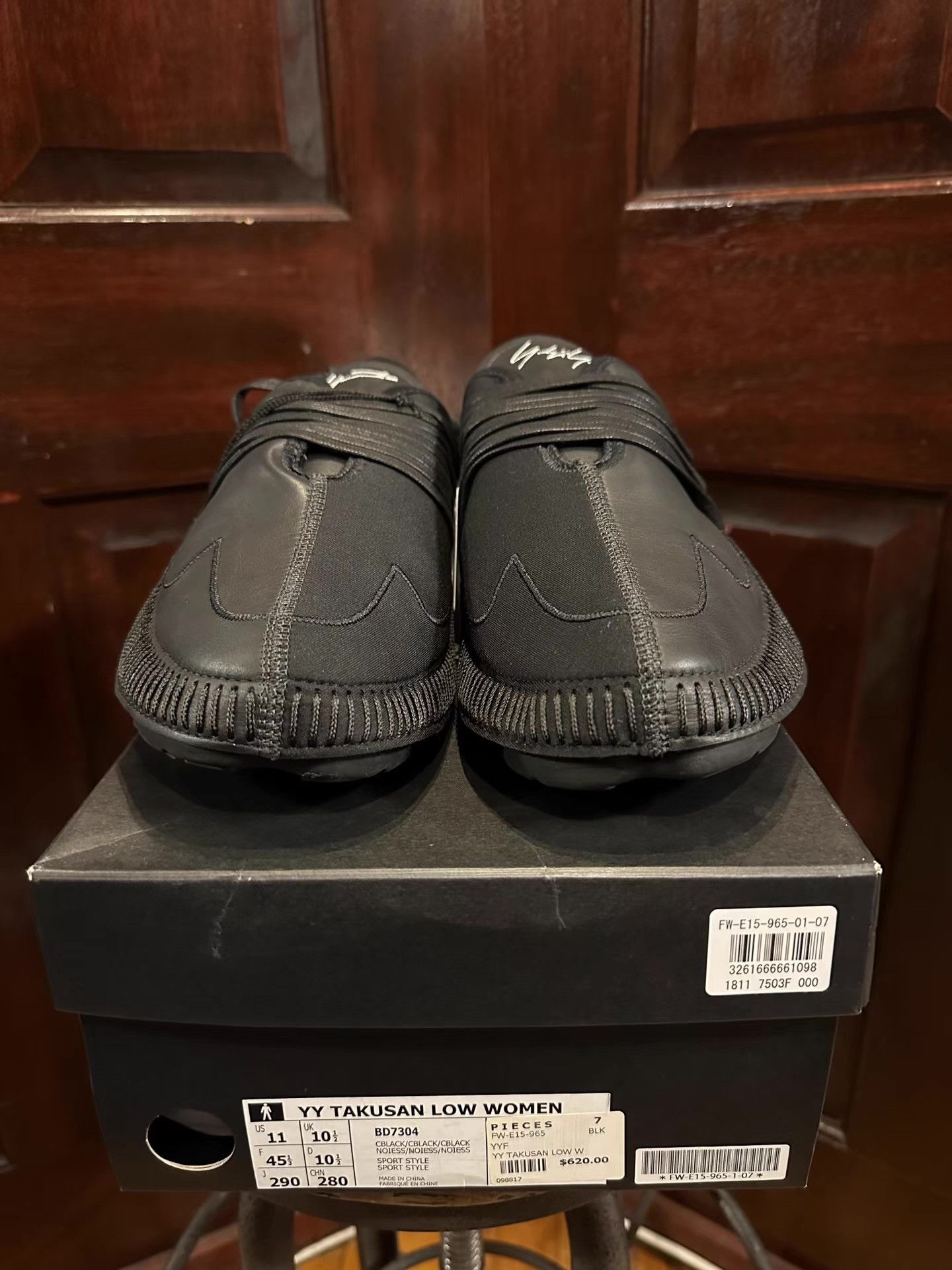 Yohji Yamamoto Yohji Yamamoto Femme main‑line × Adidas Takusan low‑top Ｑ25 Size US 7 / EU 40 - 1 Thumbnail