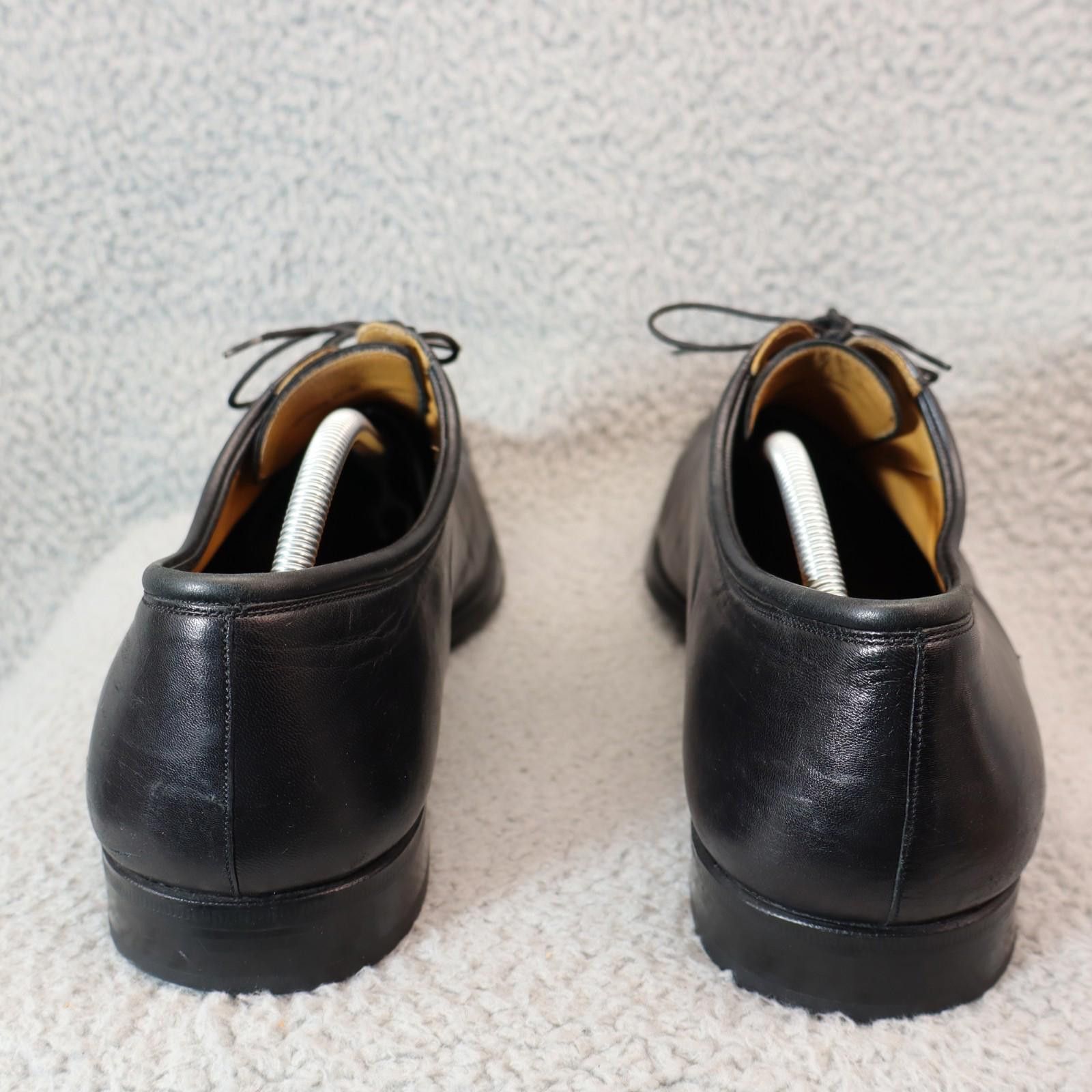 Magnanni Magnanni Federico Mens 13 (D) Oxford Black Leather Cap 12654 Size US 13 / EU 46 - 5 Thumbnail