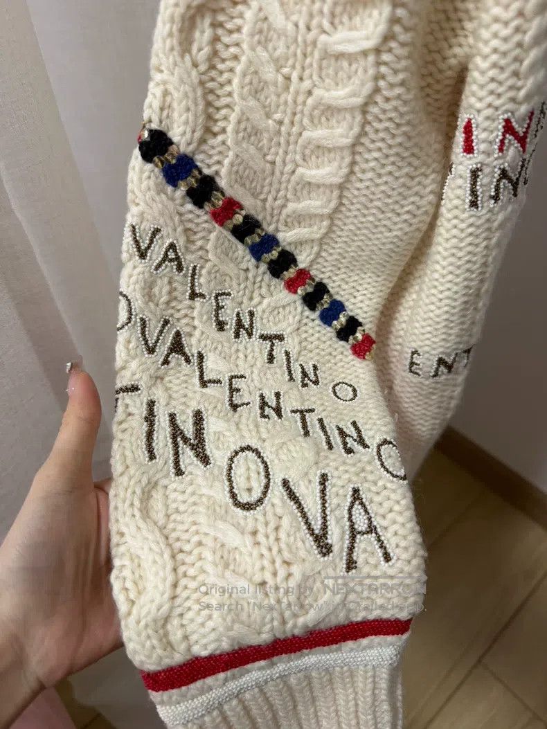 Valentino Valentino Handmade knitted cardigan Size XS / US 0-2 / IT 36-38 - 3 Thumbnail