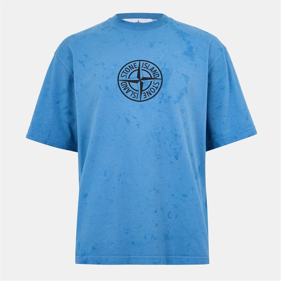 Stone Island o1g2r1mq0526 Dial Oversized T-Shirt in Blue Size US XL / EU 56 / 4 - 1 Thumbnail