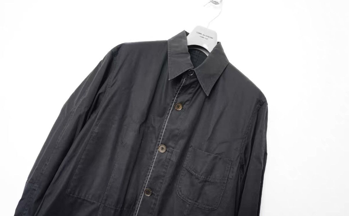 Yohji Yamamoto Yohji Yamamoto Stitch Detail Three-Pocket Jacket Size US L / EU 52-54 / 3 - 5 Thumbnail