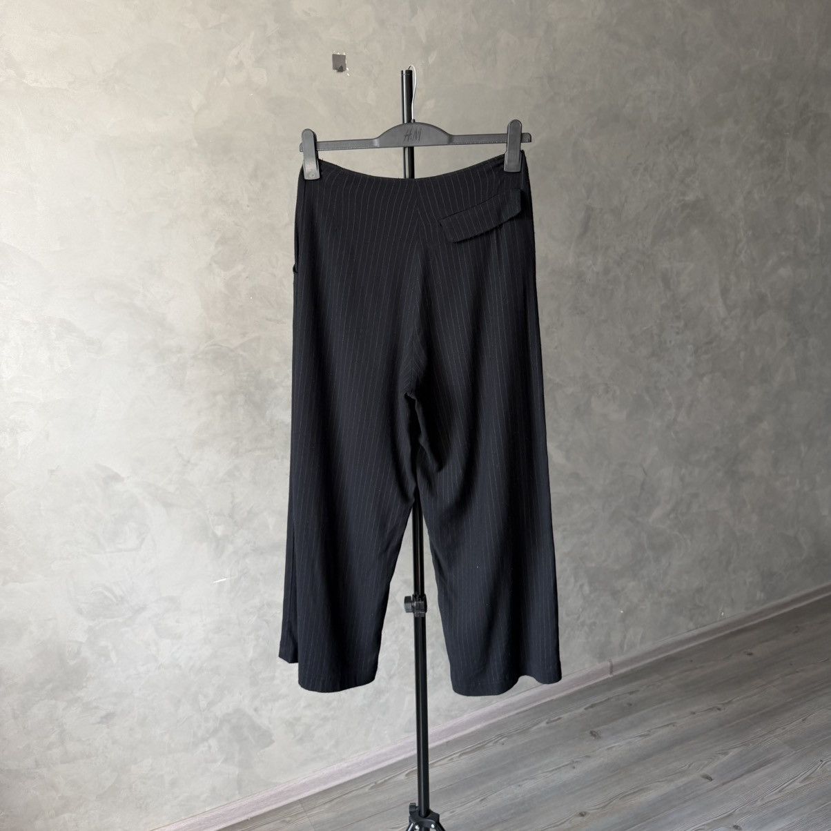 Rundholz Rundholz Avantgarde Wide Leg Striped Trousers Size 26" / US 2 / IT 38 - 13 Thumbnail
