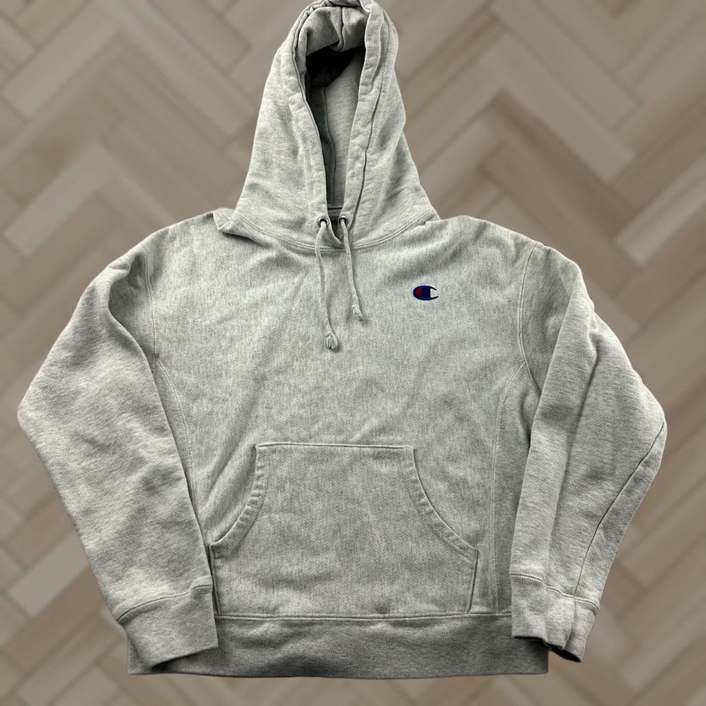 Champion Champion Reverse Weave Hoodie Sweatshirt Women's M Gray Pullover Reversible Activewear Size M / US 6-8 / IT 42-44 - 1 Thumbnail