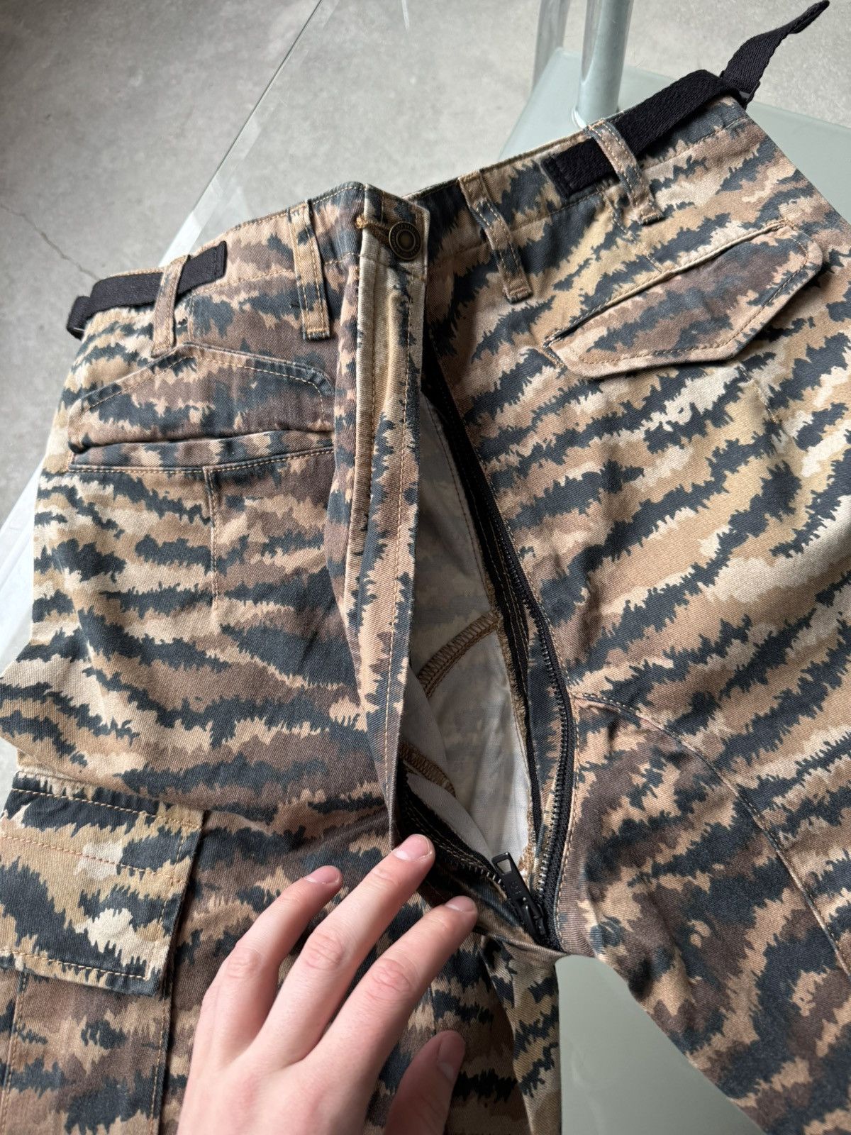 Designer Giambattista Valli Cargo Zipper Pants H&M Size US 32 / EU 48 - 14 Thumbnail