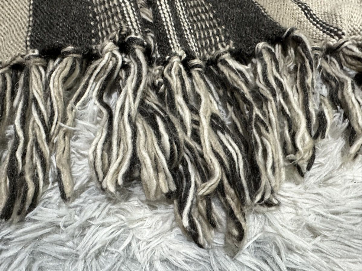 GOA 🔥Y2K Archived Goa Fringed Knitted Poncho Capes Size US XL / EU 56 / 4 - 6 Thumbnail
