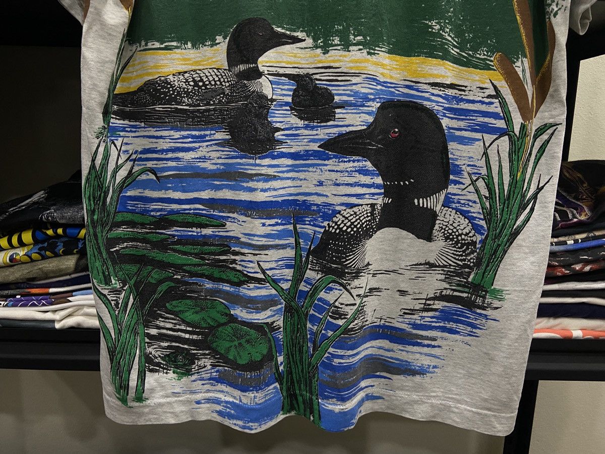 Band Tees × Vintage Vintage 90s Duck animal rock OVP Band TShirt Size US L / EU 52-54 / 3 - 9 Thumbnail