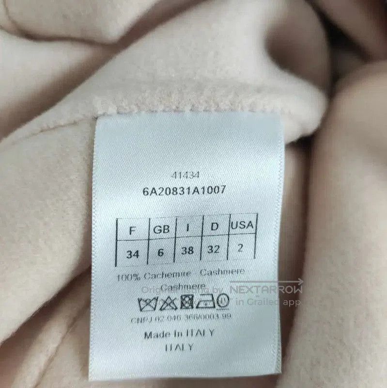 Dior Dior Pink Cashmere Mid-Length Women's Coat . Size S / US 4 / IT 40 - 3 Thumbnail