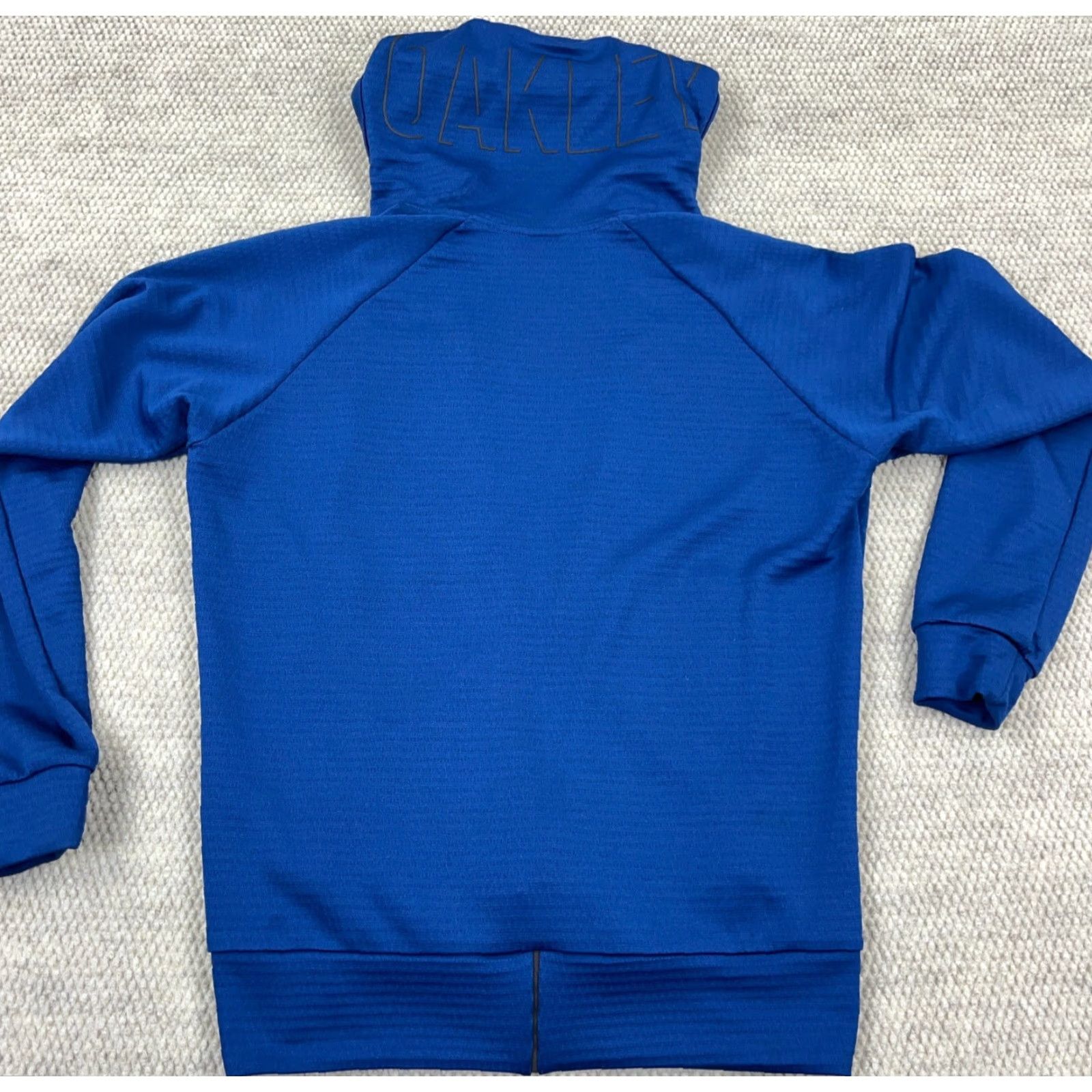 Oakley Oakley Hoodie Men Small Royal Blue Full Zip Track Jacket Performance Fit Size US S / EU 44-46 / 1 - 2 Thumbnail