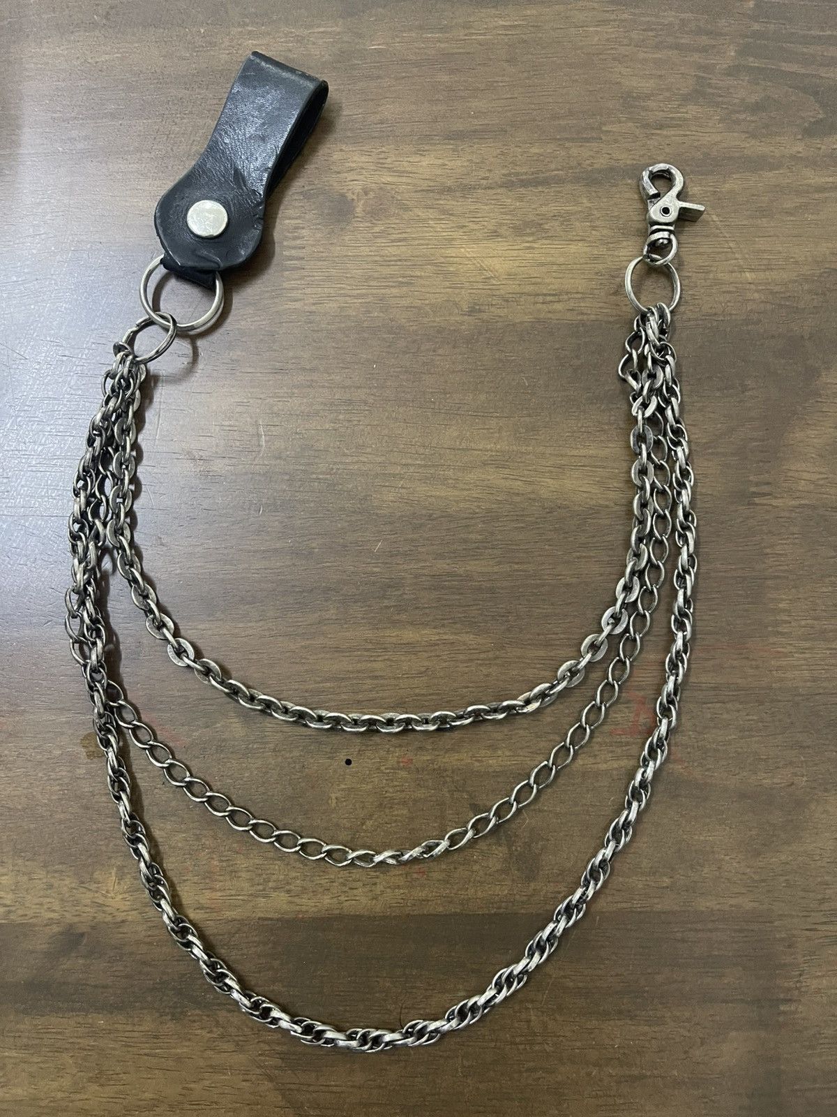 Japanese Brand WINS HOUSE JAPAN 3 LAYER TRUCKER WALLET LANYARD Size ONE SIZE - 1 Thumbnail