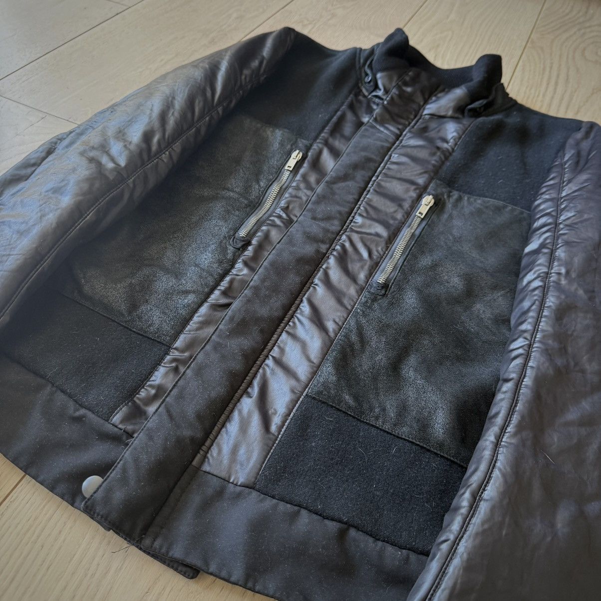 Rick Owens Rick Owens FW06 Dustulator combo bomber Size US M / EU 48-50 / 2 - 2 Thumbnail