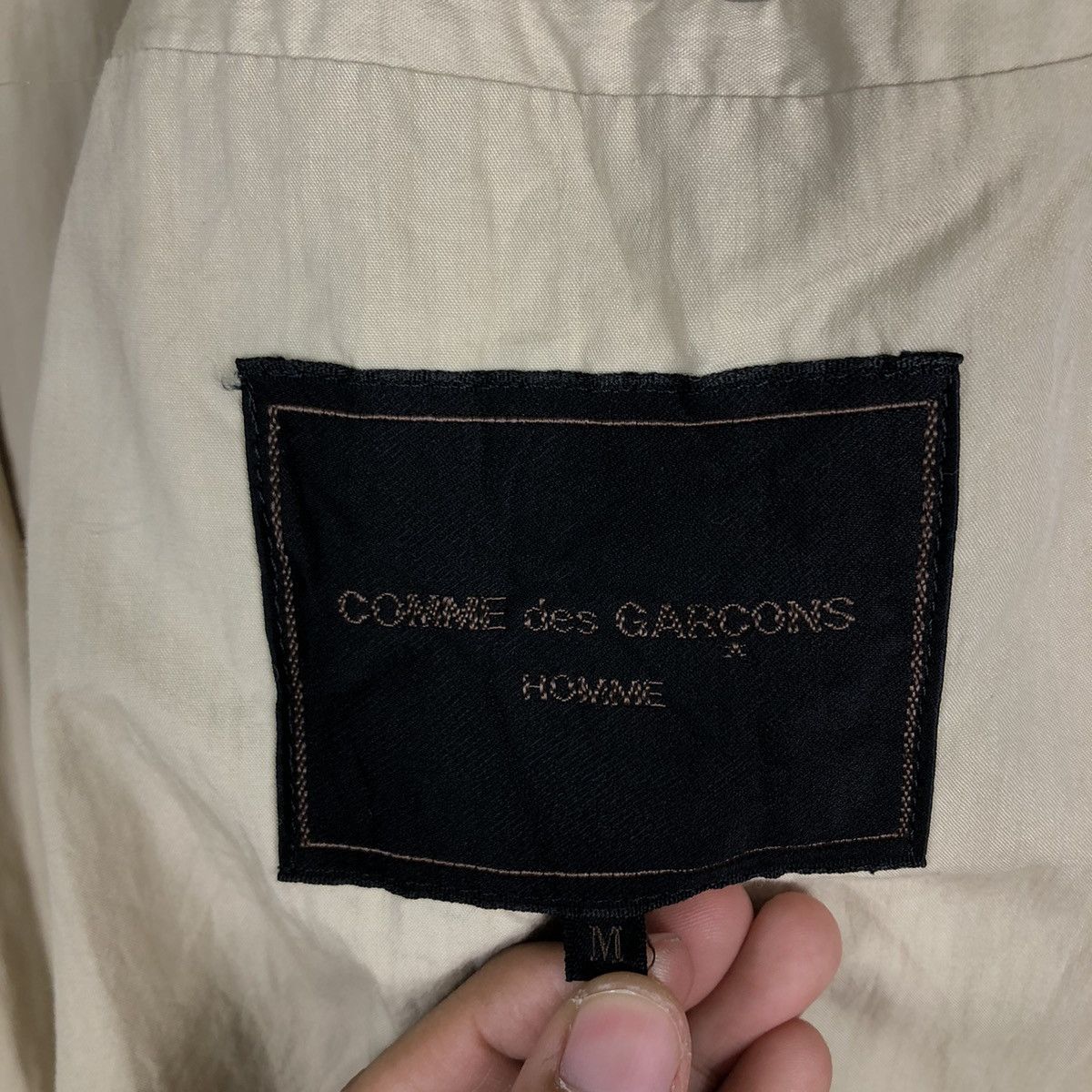 Comme des Garcons Homme 🔥Vintage Runway AD1988 Comme Des Garcons Homme Long Jacket Size US M / EU 48-50 / 2 - 14 Thumbnail