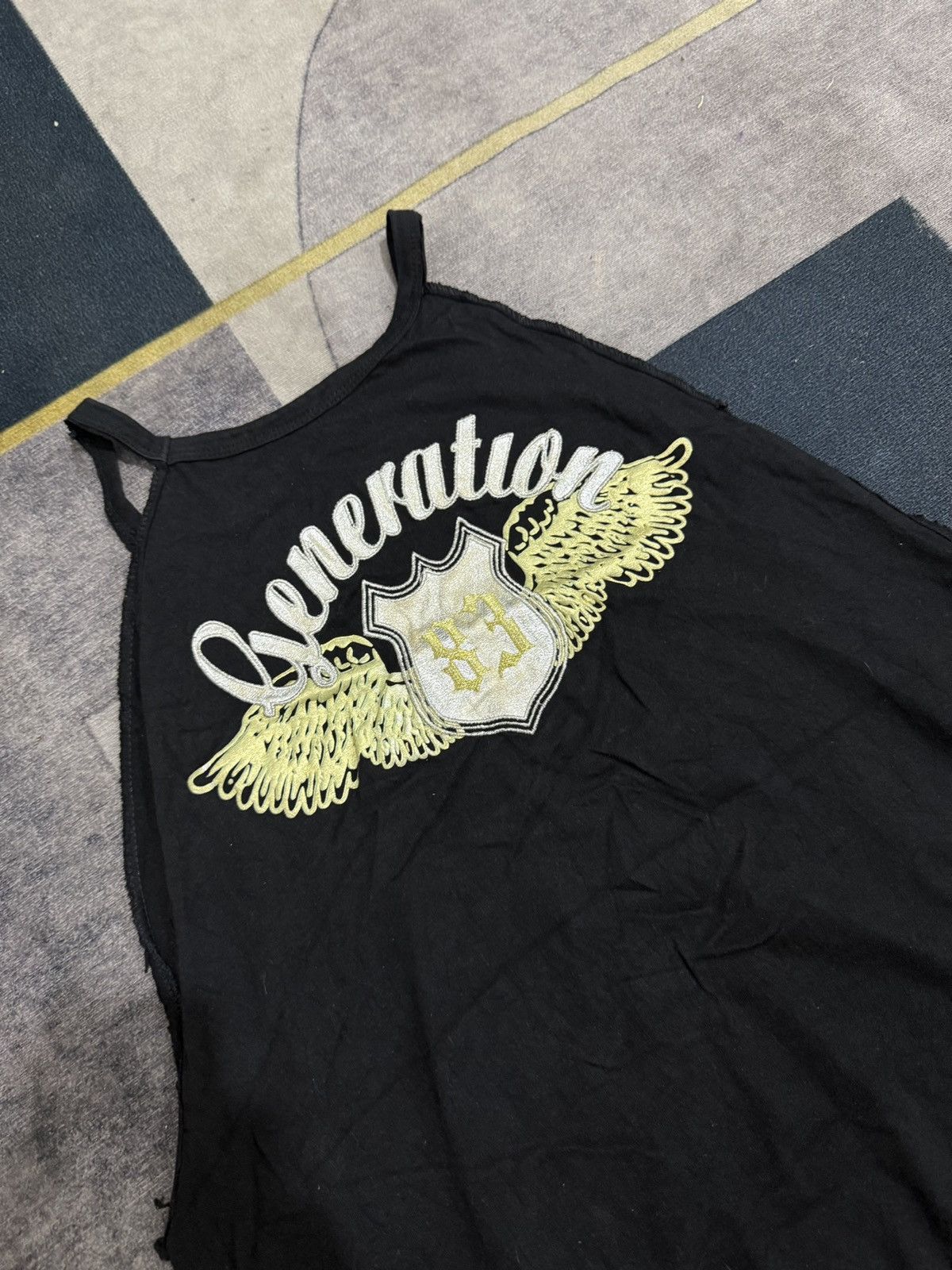 Japanese Brand Y2K IFSIX STYLE TANK TOP Size US XL / EU 56 / 4 - 4 Thumbnail