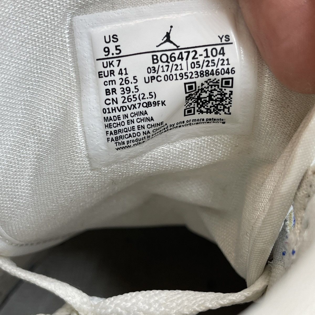 Jordan Brand Wmns Air Jordan 1 mid Kentucky blue Size US 9.5 / IT 39.5 - 8 Thumbnail
