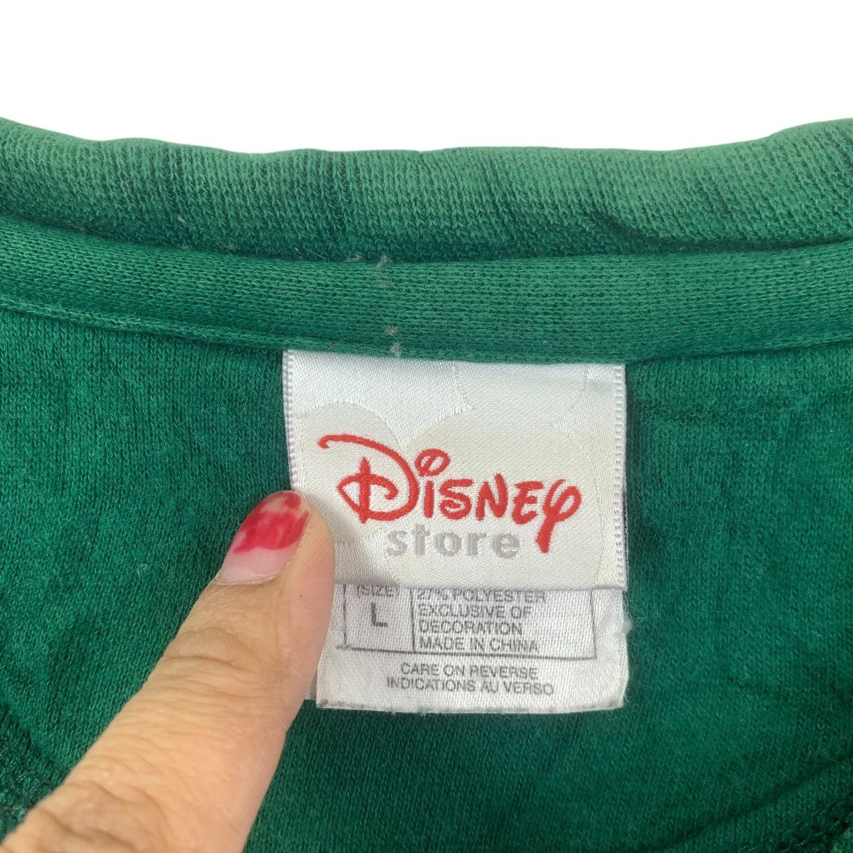 Disney Vintage TIGGER DISNEY STORE Crewneck Pullover Sweatshirt Size US L / EU 52-54 / 3 - 3 Thumbnail