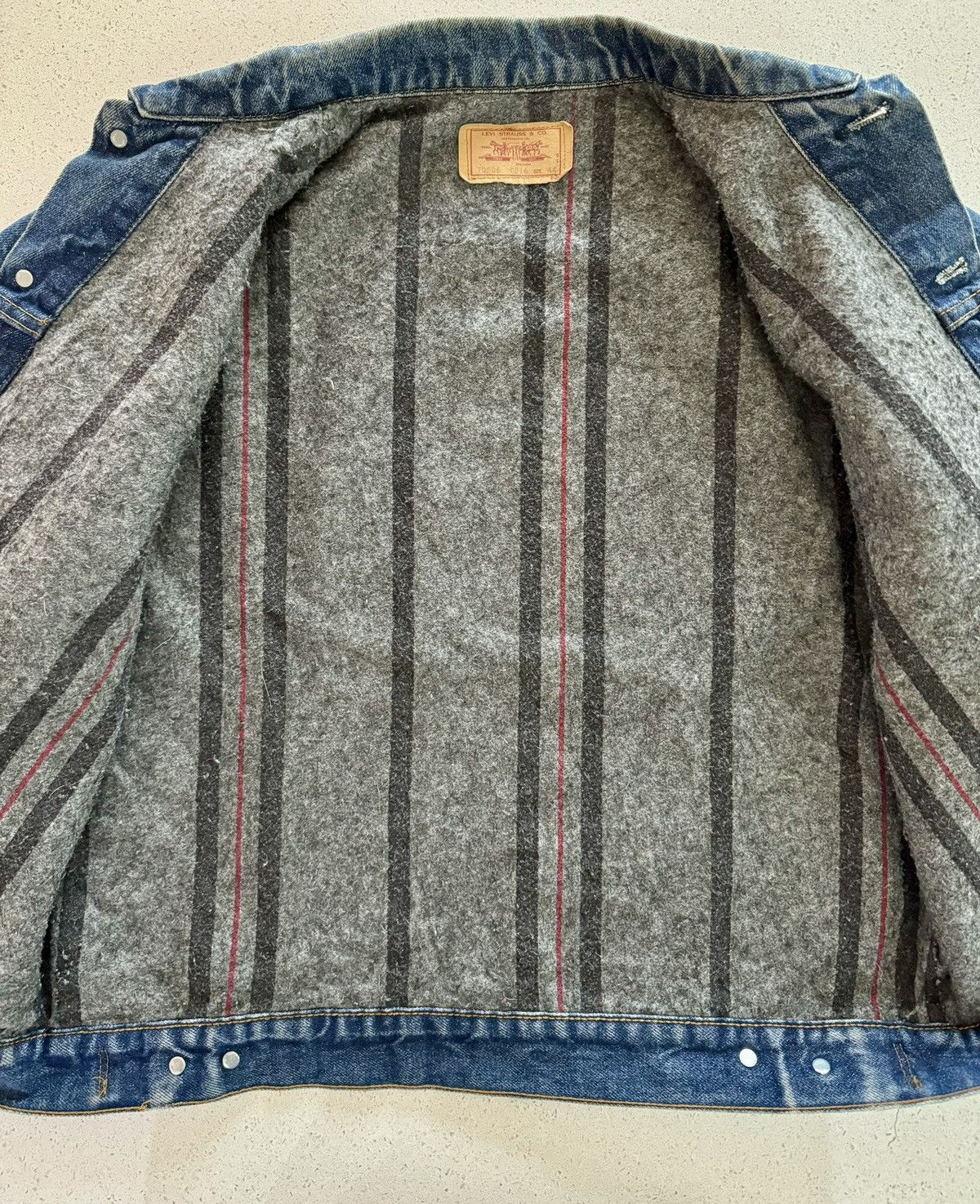 Levi's Levi’s Made in USA Blanket Lined Type 3 Sz 44 Size US M / EU 48-50 / 2 - 5 Thumbnail