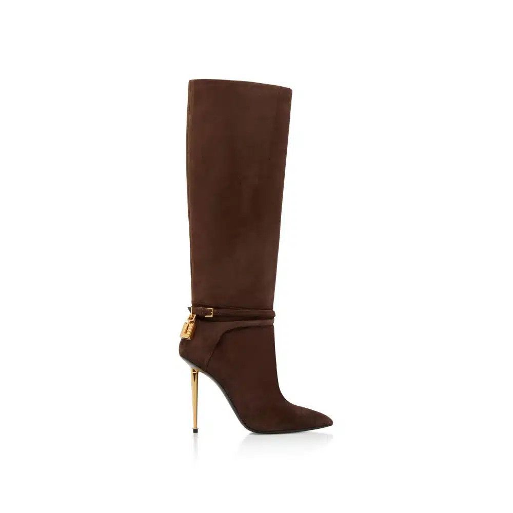 o1loc1c0125 W2529T Padlack Suede Boots in Brown