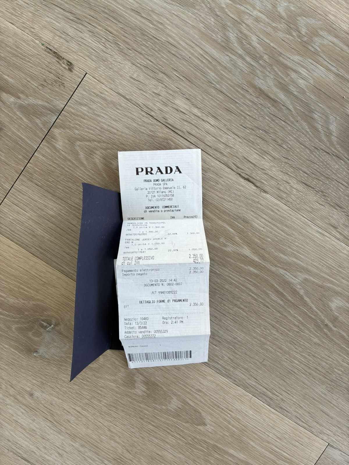 Prada Prada black nylon messenger bag Size ONE SIZE - 8 Thumbnail