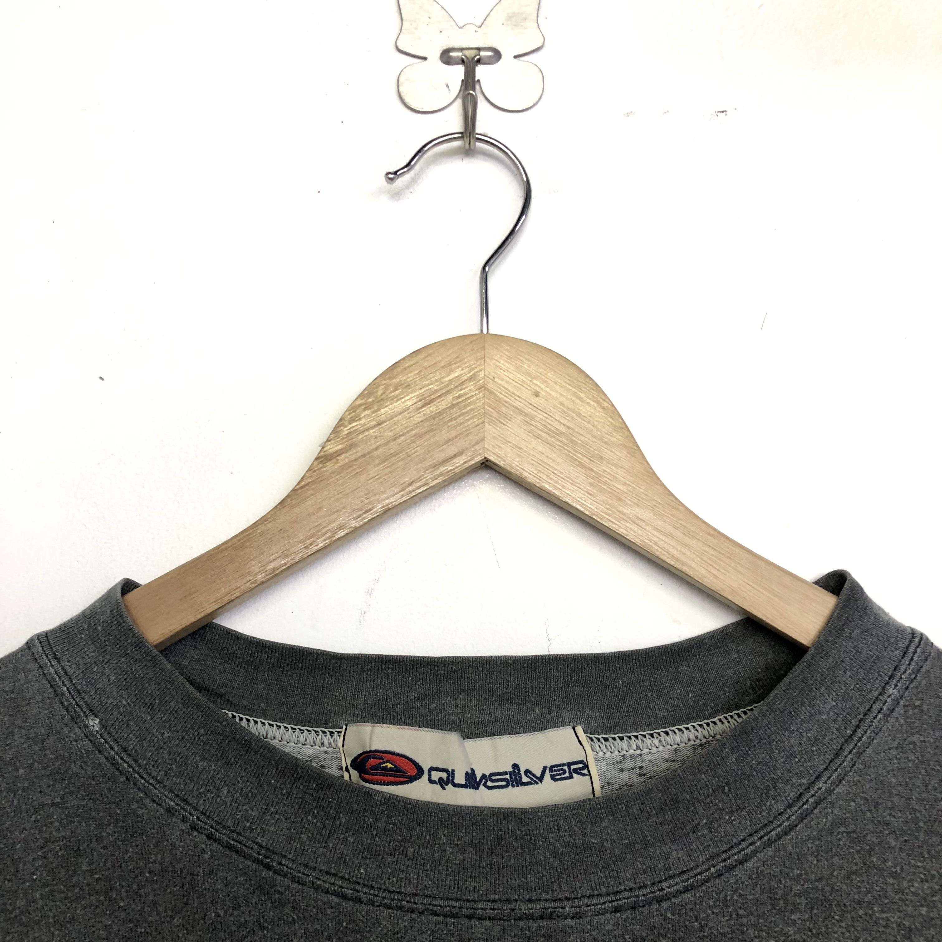Quiksilver QUIKSILVER VINTAGE SURFING CENTER LOGO MOTIVE T-SHIRT Size US L / EU 52-54 / 3 - 11 Thumbnail