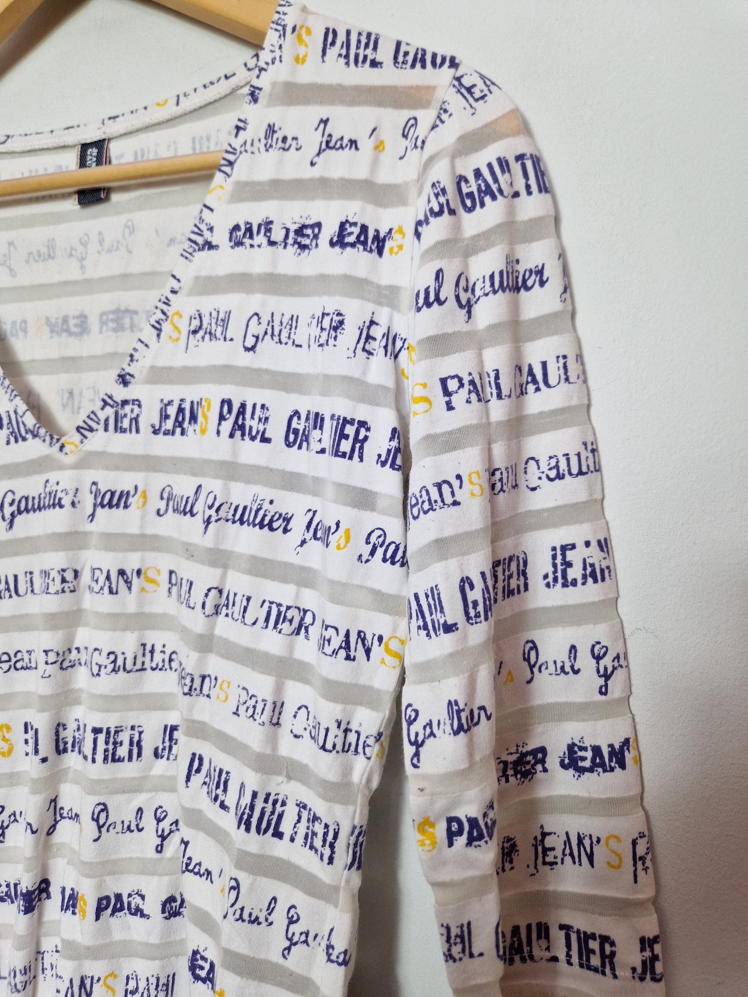 Jean Paul Gaultier Jean Paul Gaultier multilogo top Size M / US 6-8 / IT 42-44 - 4 Thumbnail