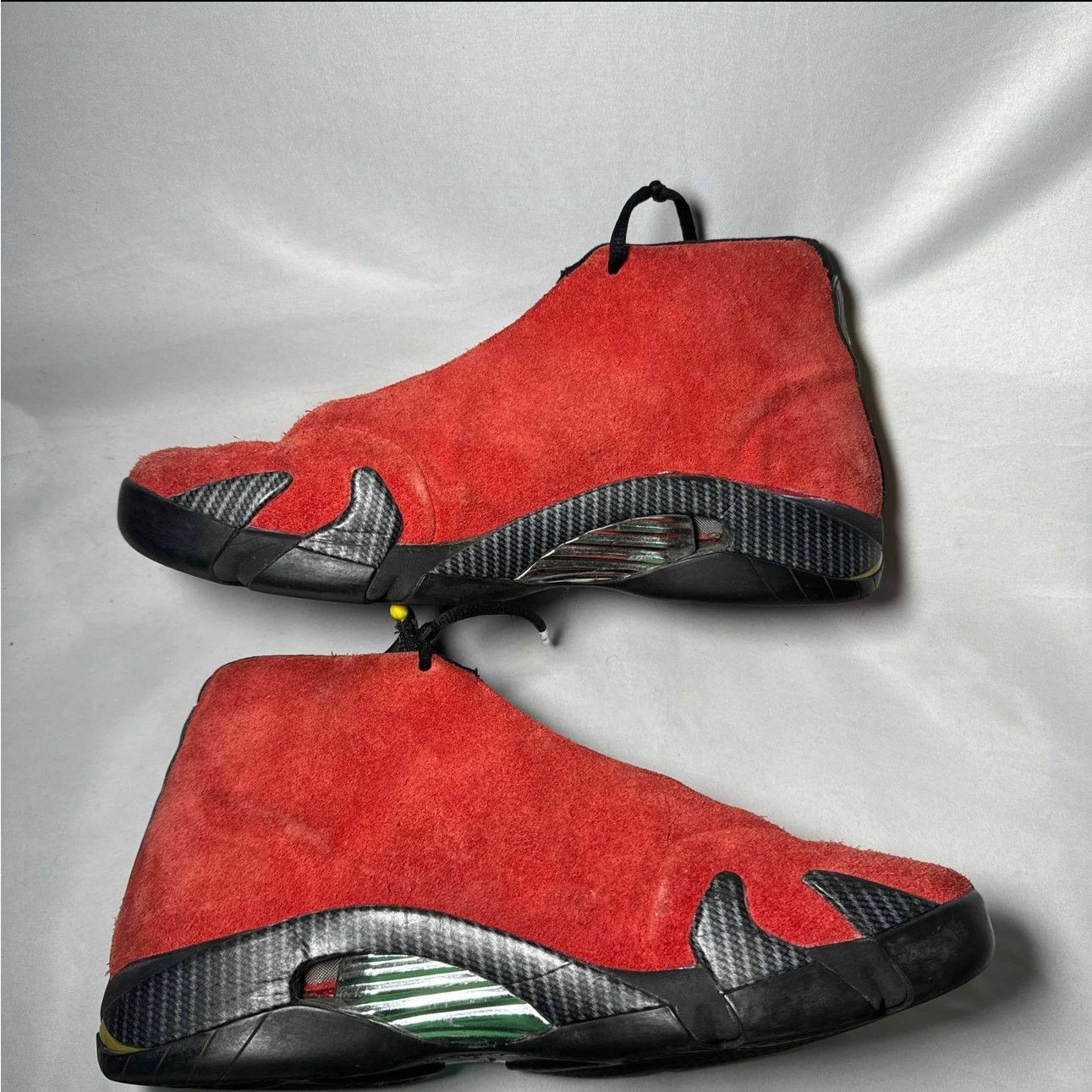 Jordan Brand × Nike Size 12 - Nike Air Jordan 14 Retro Ferrari Men's Shoes Size US 12 / EU 45 - 3 Thumbnail