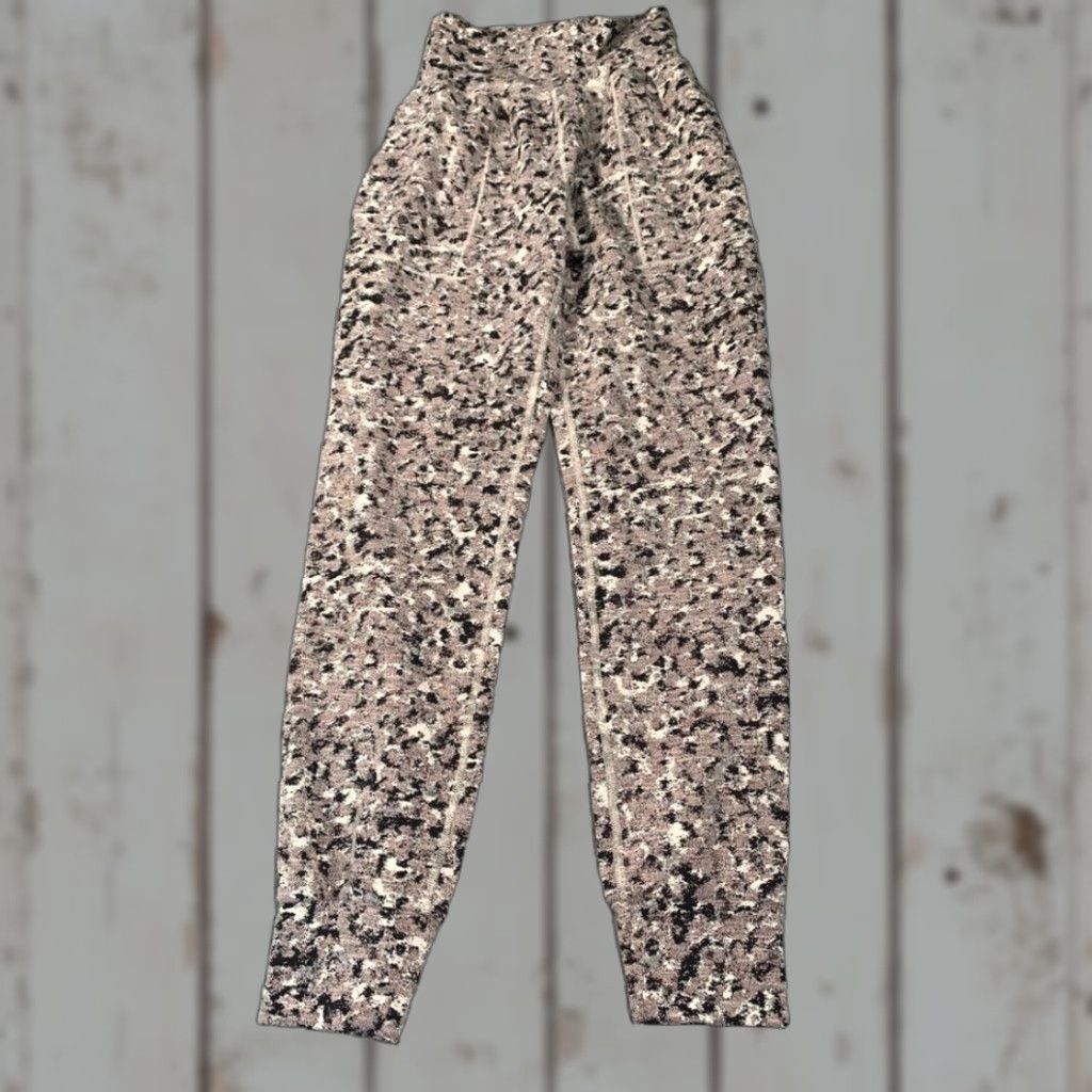 Athleta Athleta Jogger Pants Womens XXS Regular Salutation Textured Pink 2XS Lounge Athletic Size 24" / US 00 / IT 34 - 1 Thumbnail